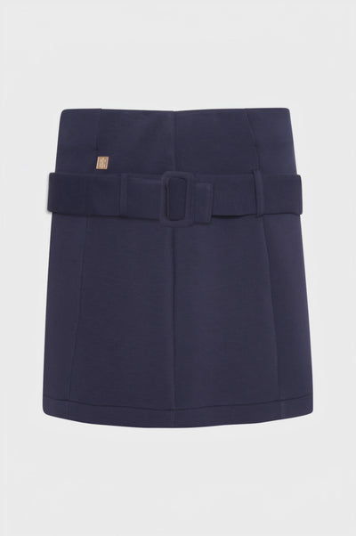 Mini skirt slim fit made in stretch fabric