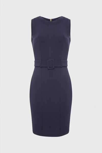 Dress slim fit middle length made in stretch fabric