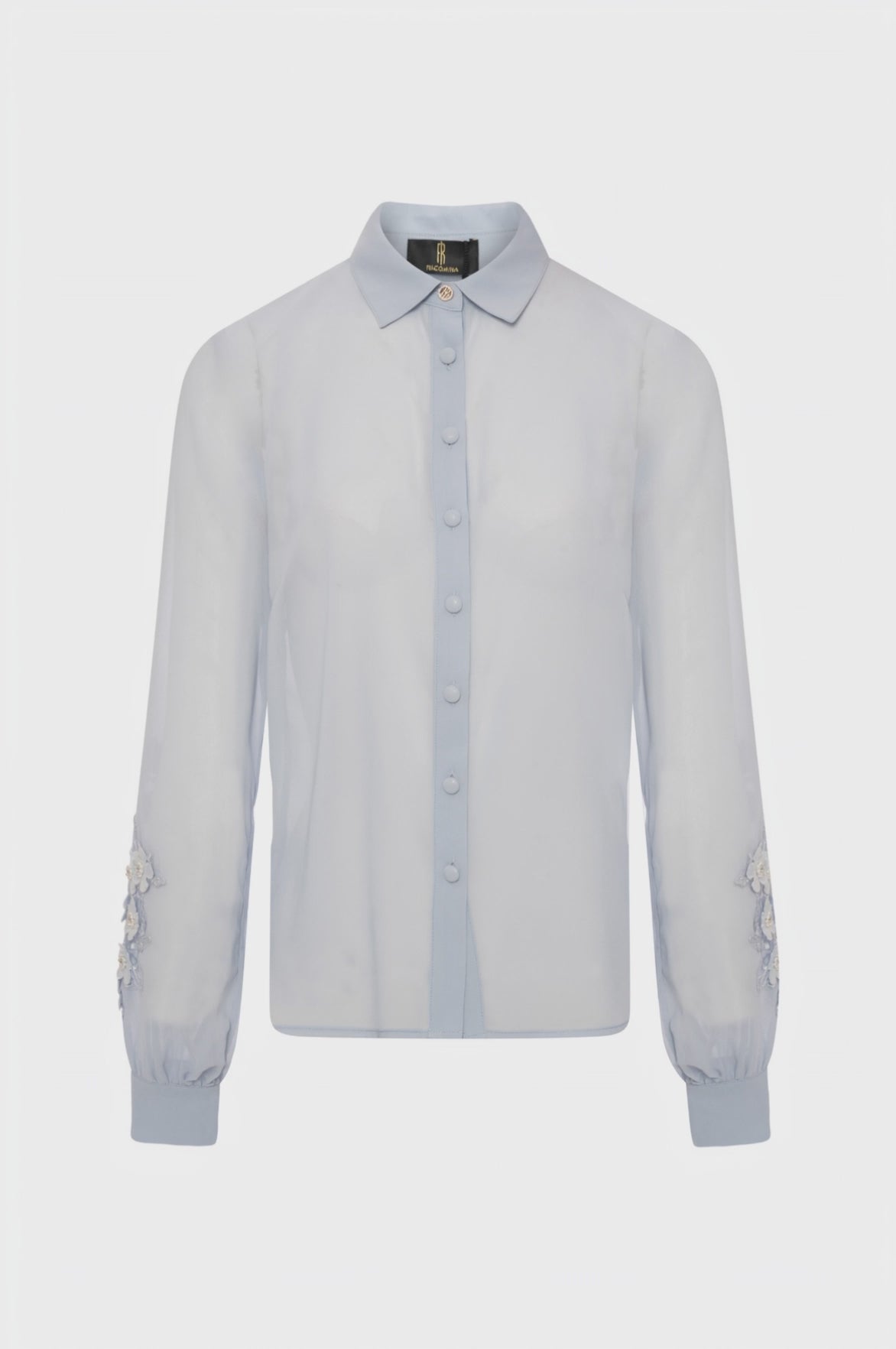 Shirt regular fit made in georgette