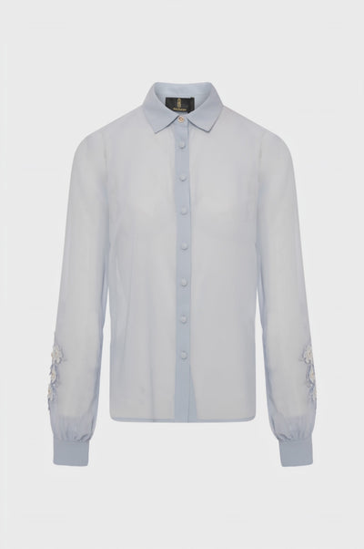 Shirt regular fit made in georgette