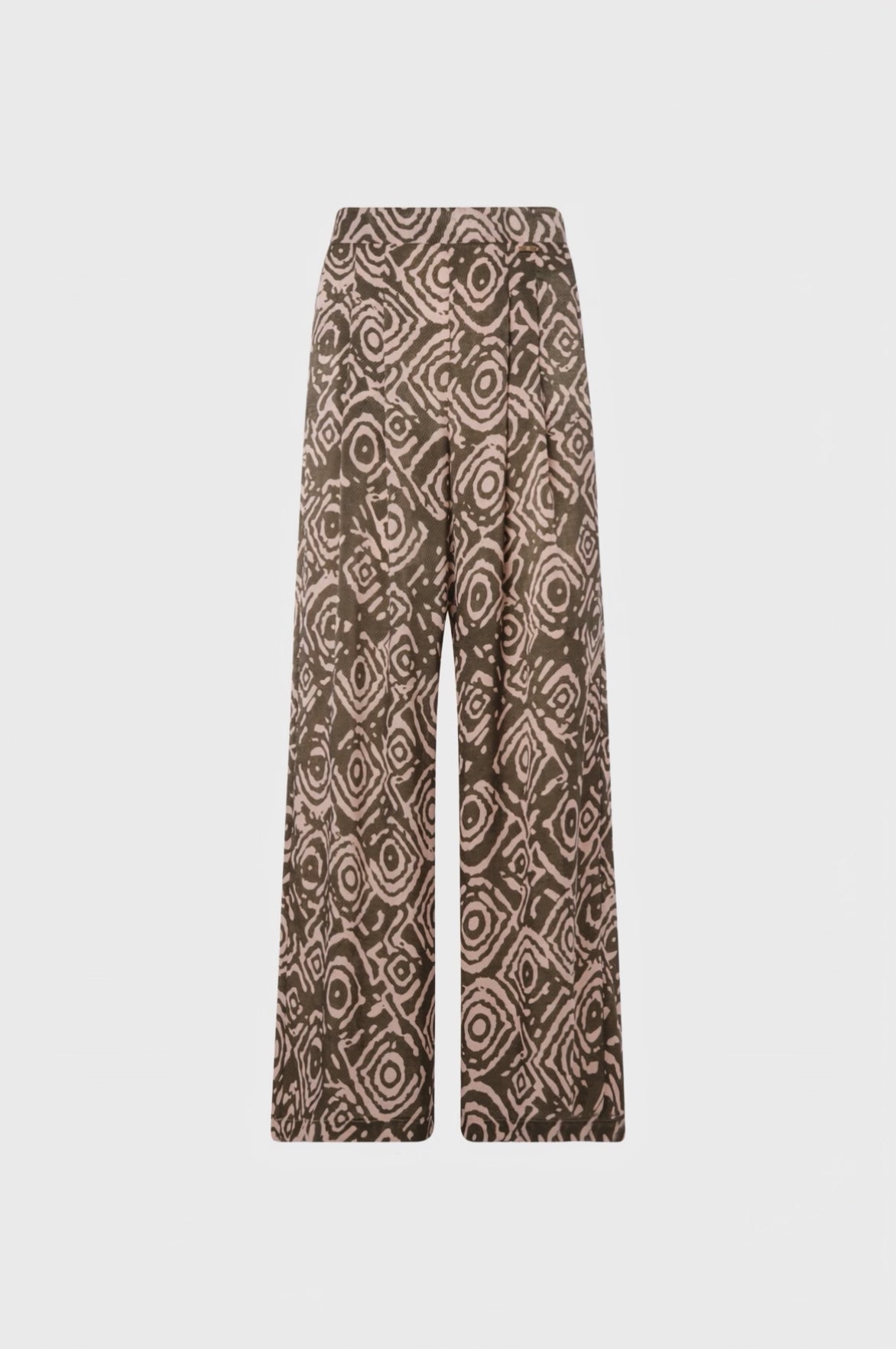 Palazzo pant wide fit with geometrical pattern