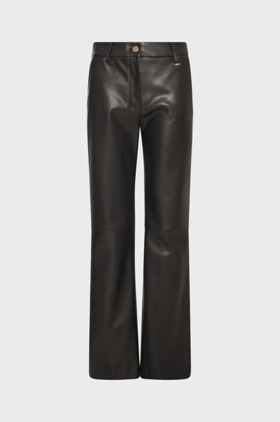 Pant regular fit made in fake leather