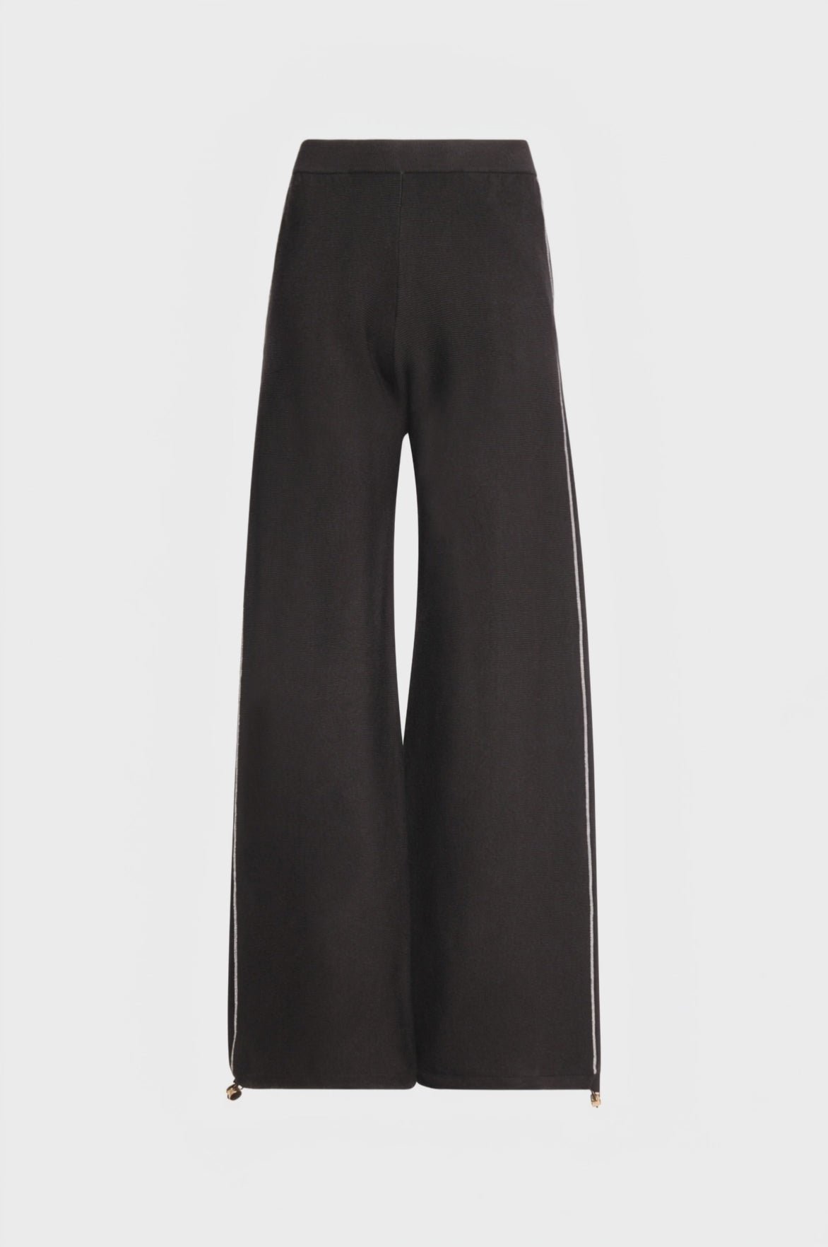 Knitted palazzo pant wide fit