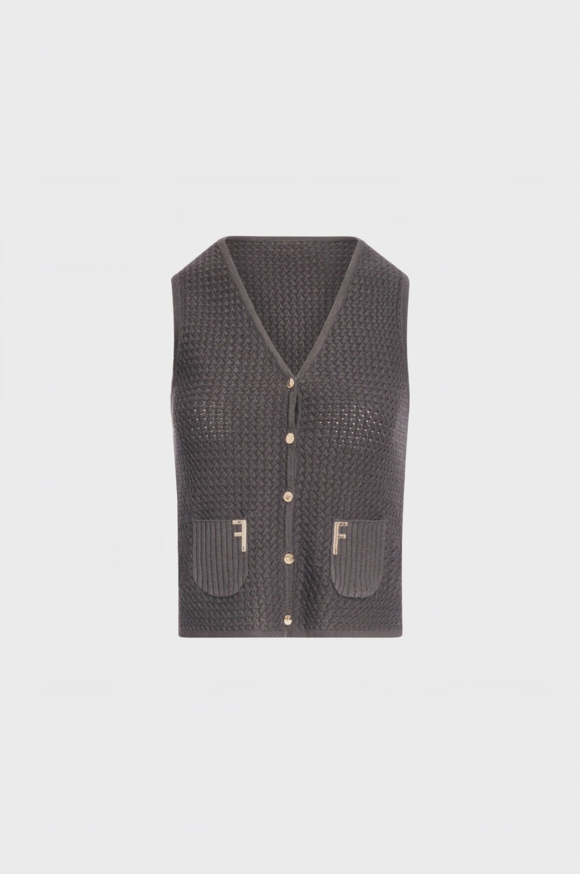 Knitted gilet regular fit
