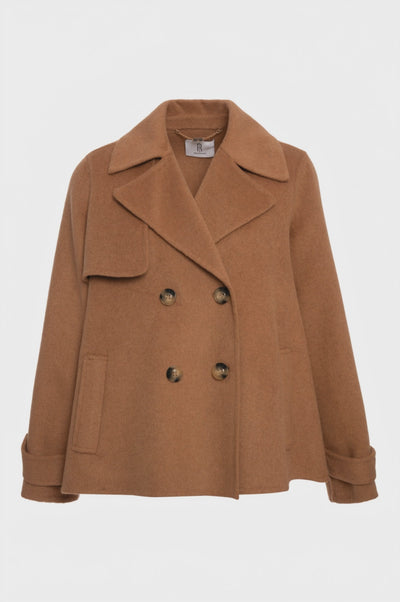 A-shaped coat made in cloth with wool