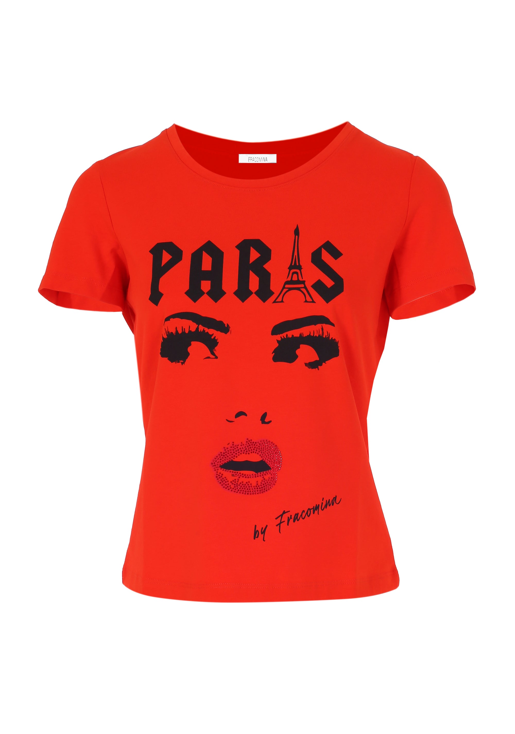 Paris Print T-Shirt Fracomina 8059572286987