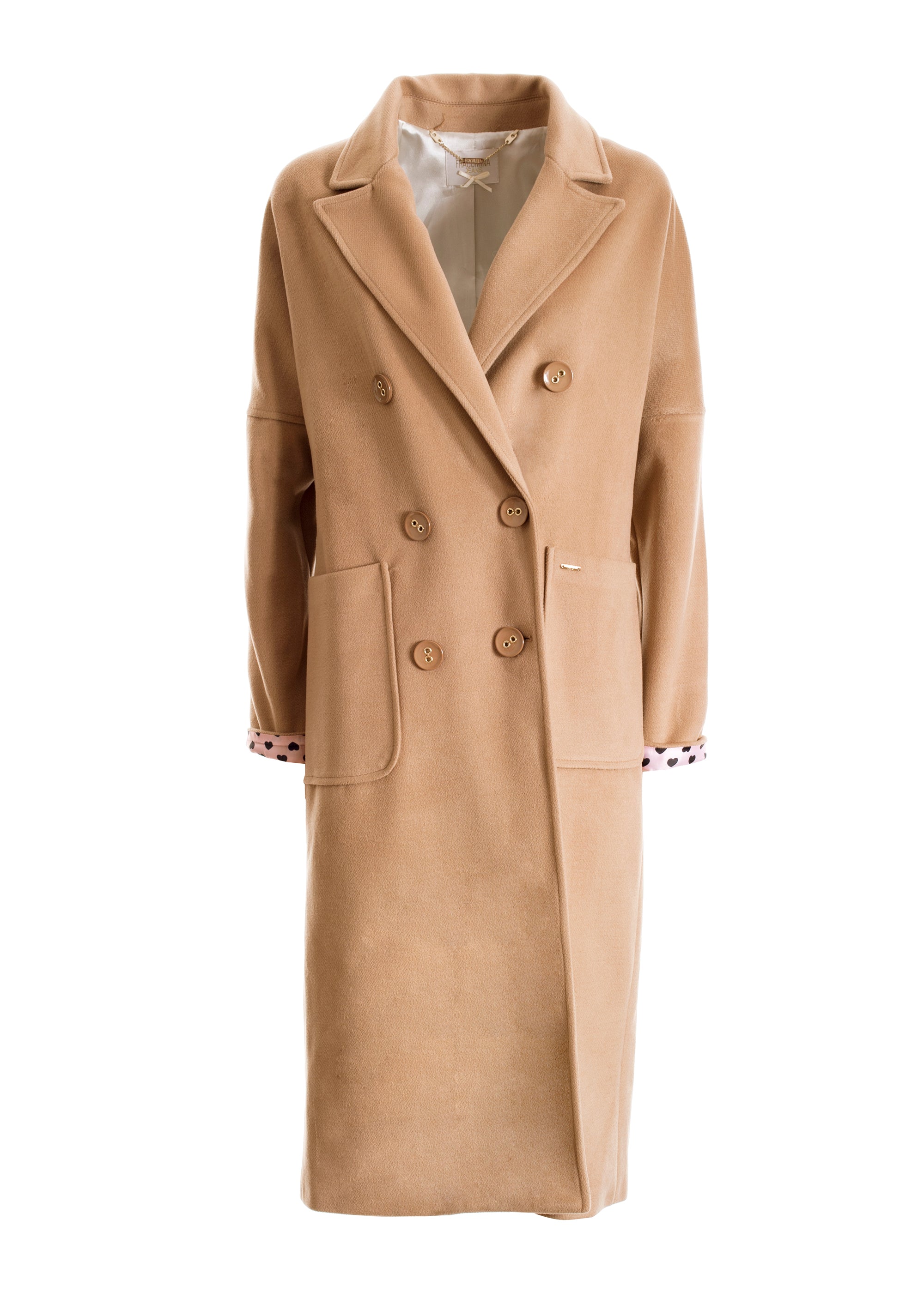 Coat regular fit, long, with long sleeves Fracomina F120W08008W03001-093_06