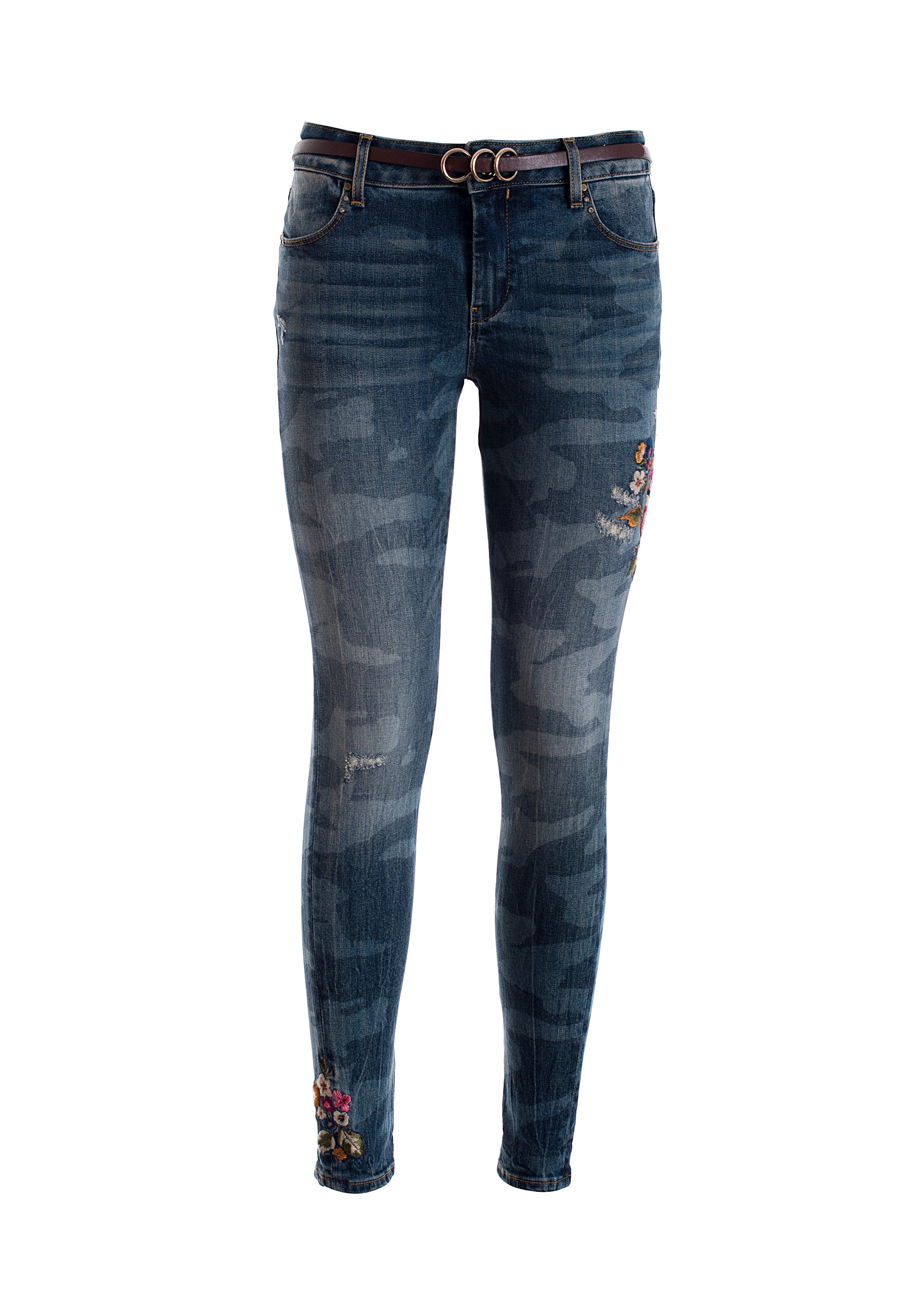 Jeans skinny fit with middle wash Fracomina F120W10001D01002-130