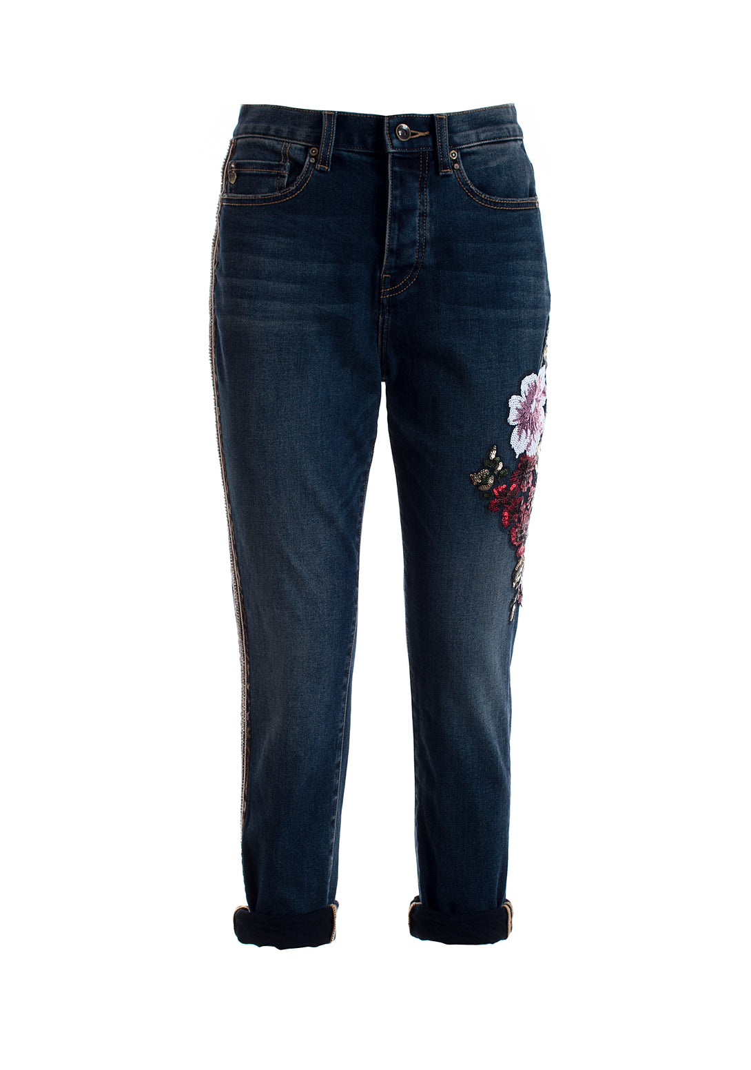 Jeans regular fit with dark wash Fracomina F120W10005D00902-346