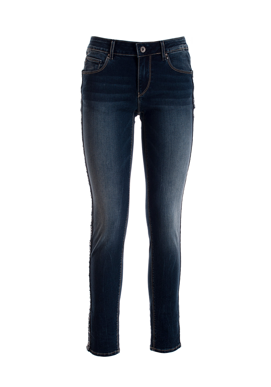 Jeans skinny fit with push-up effect. Made in stretch denim Fracomina F120W10008D00402-130