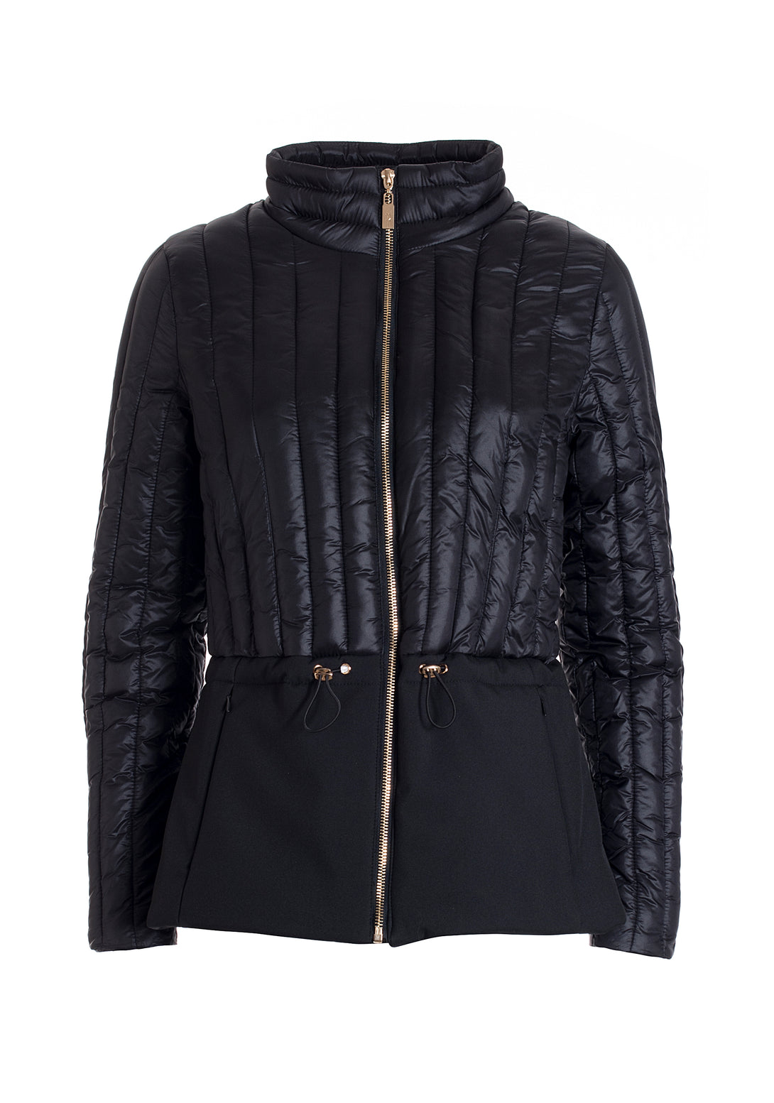 Padded jacket regular fit with contrast fabric details
