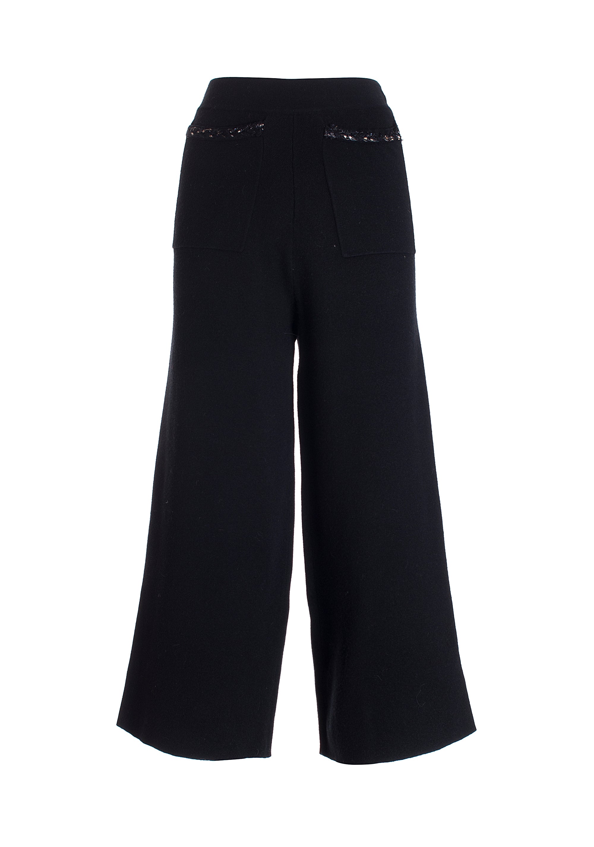 Culotte pant, cropped, made in technical fabric Fracomina F321WV2003K45901-053_7