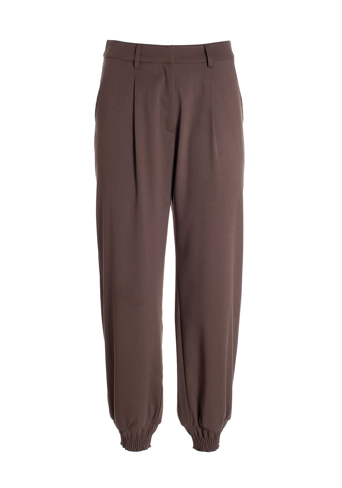 Pant regular fit with tight bottom leg