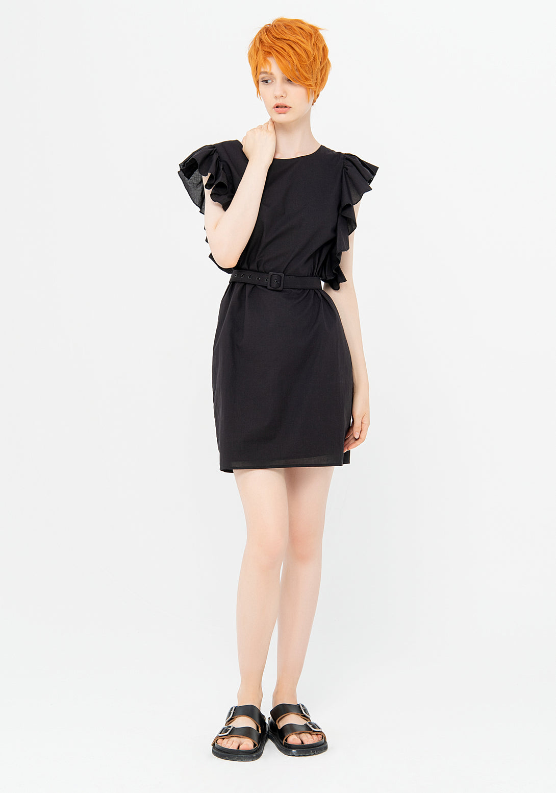 Mini sheath dress slim fit made in popeline Fracomina F322SD1003W40301-053