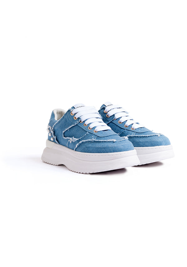 Sneakers Blue Denim Fracomina F722SS6001P421R9-M06_2