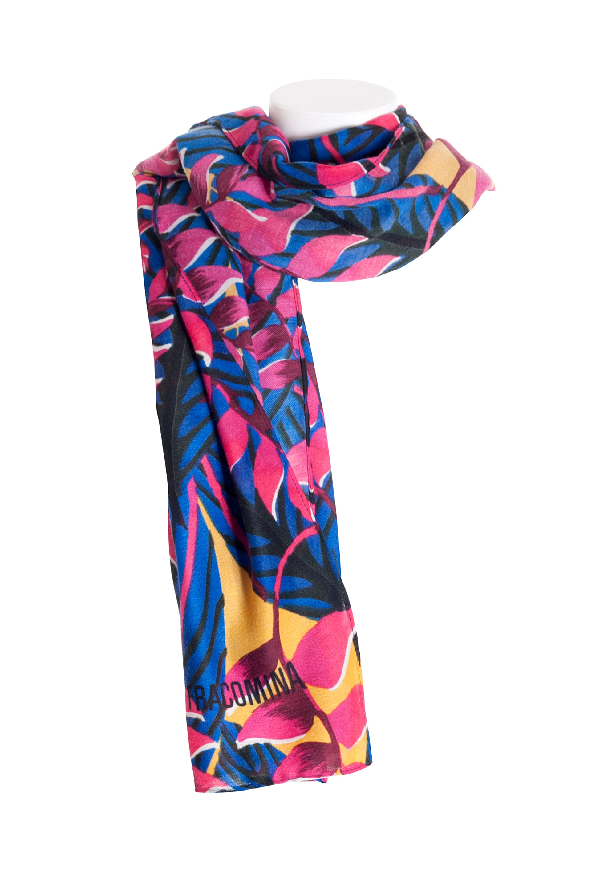 Foulard with multicolor flowery print Fracomina FA21WA3004W441N4-210