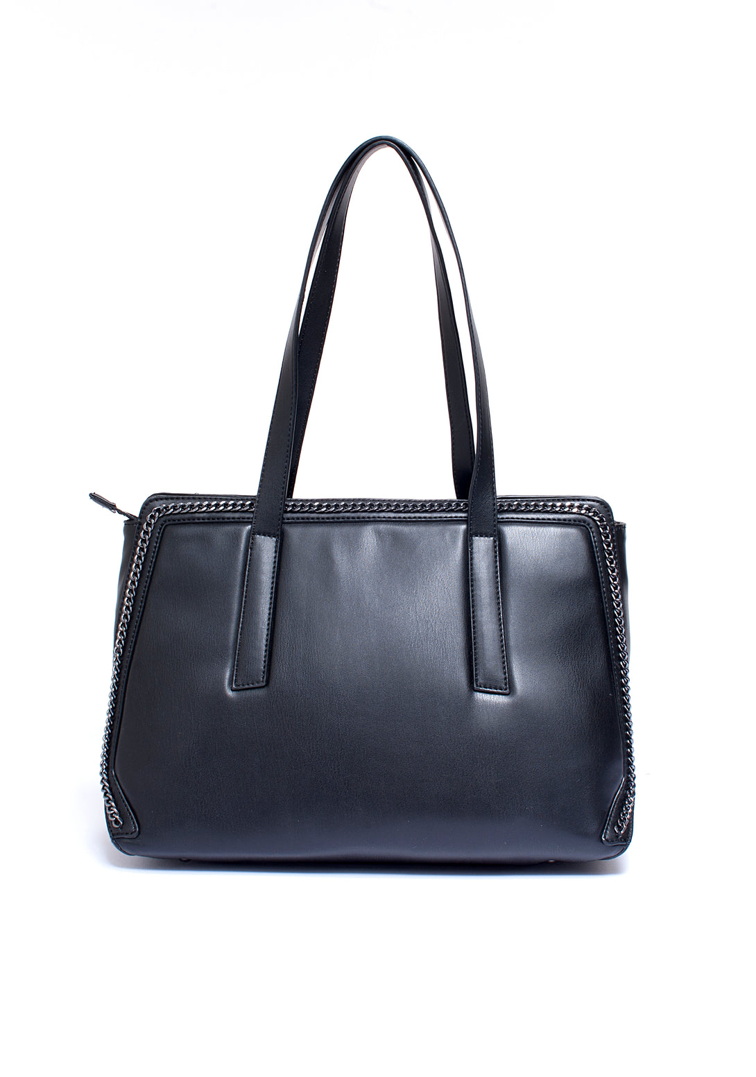 Shopping bag made in eco leather with chain Fracomina FA21WB1004P41101-053_02