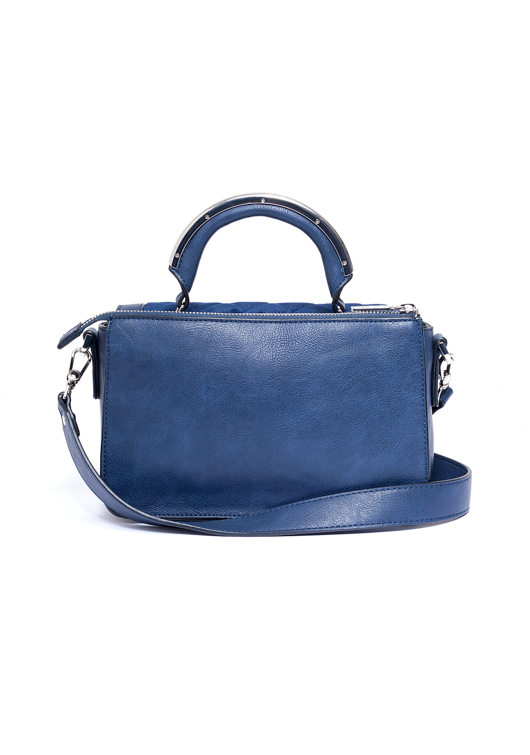Bag shoulder bag made in eco leather and velvet Fracomina FA21WB3002P410C7-078_02
