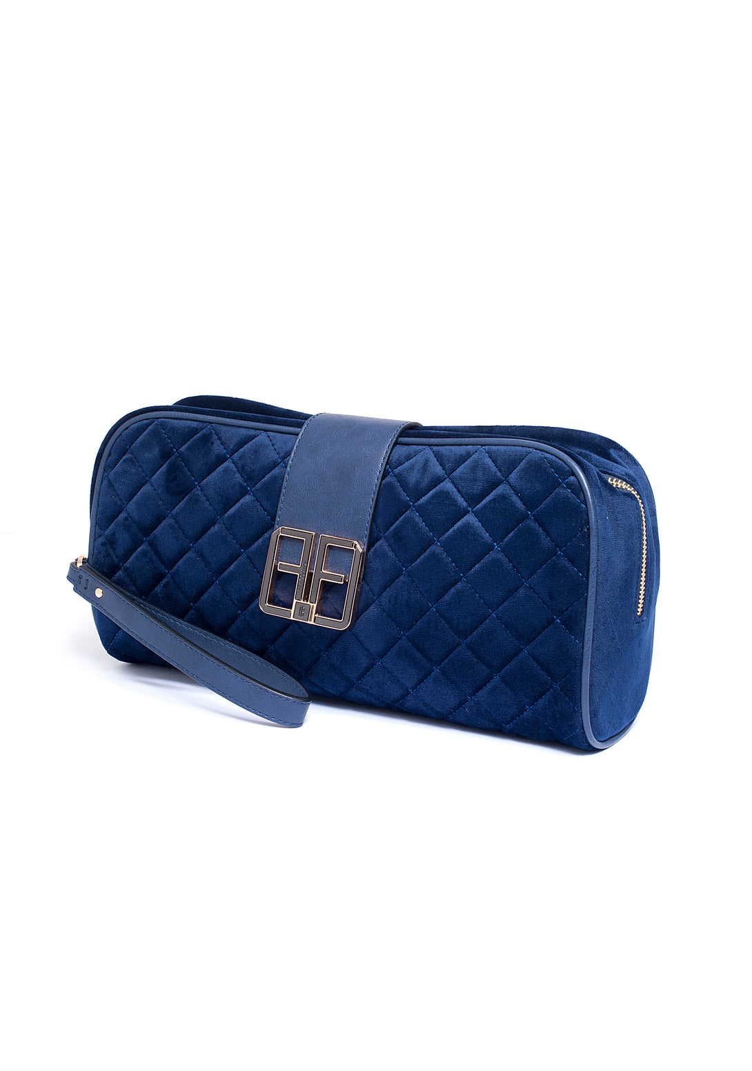 Pochette bag made in quilted velvet Fracomina FA21WB6001O426C7-078_01