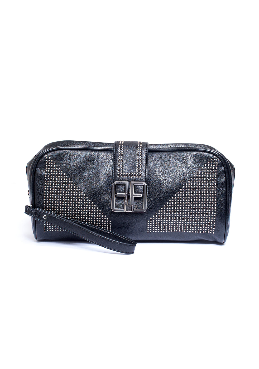 Pochette bag made in eco leather with studs Fracomina FA21WB7001P41101-053_aafa913e-ad97-4b71-95ca-470965bb4f8e