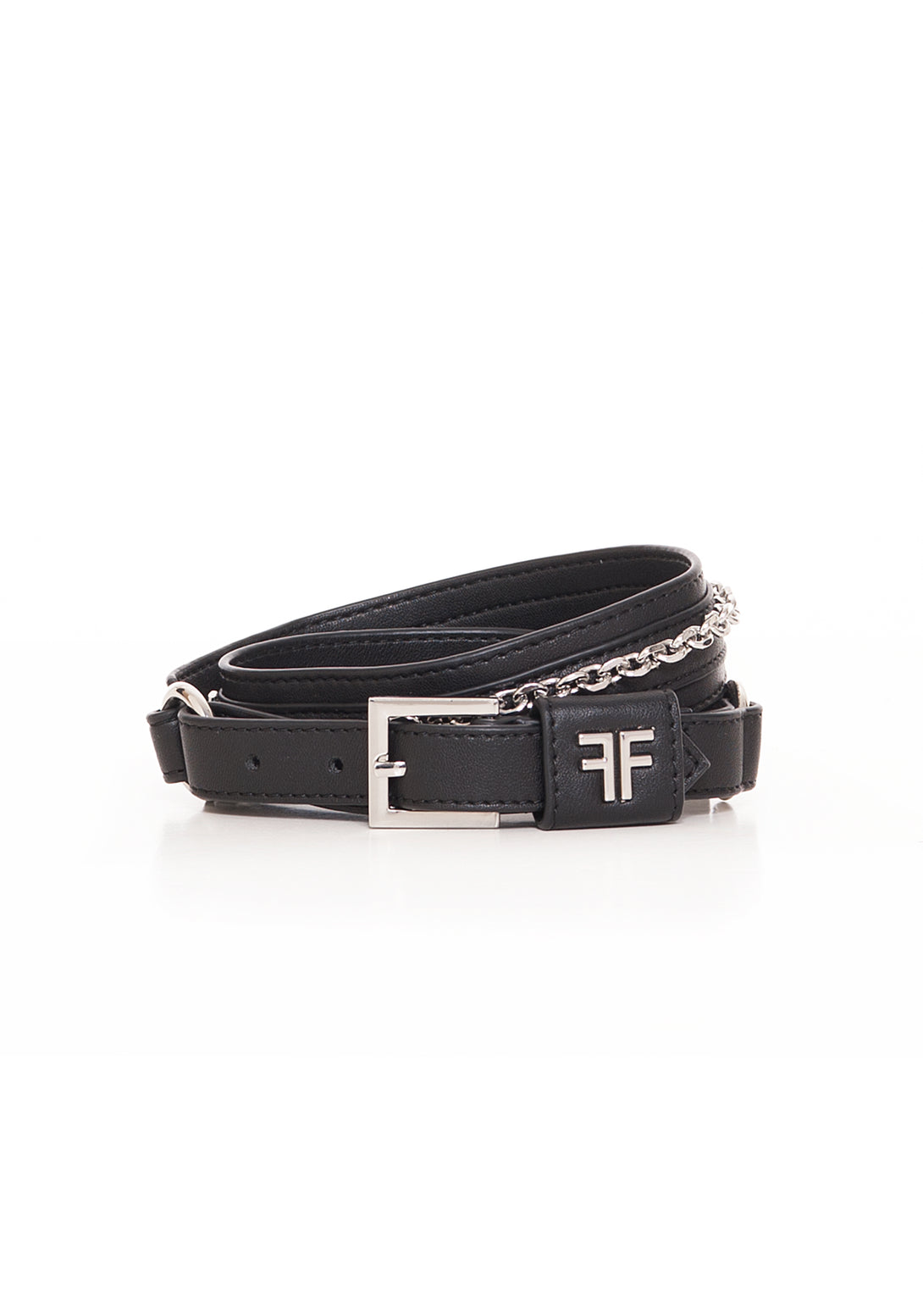 Small belt made in eco leather Fracomina FA22WA5001P41101-053