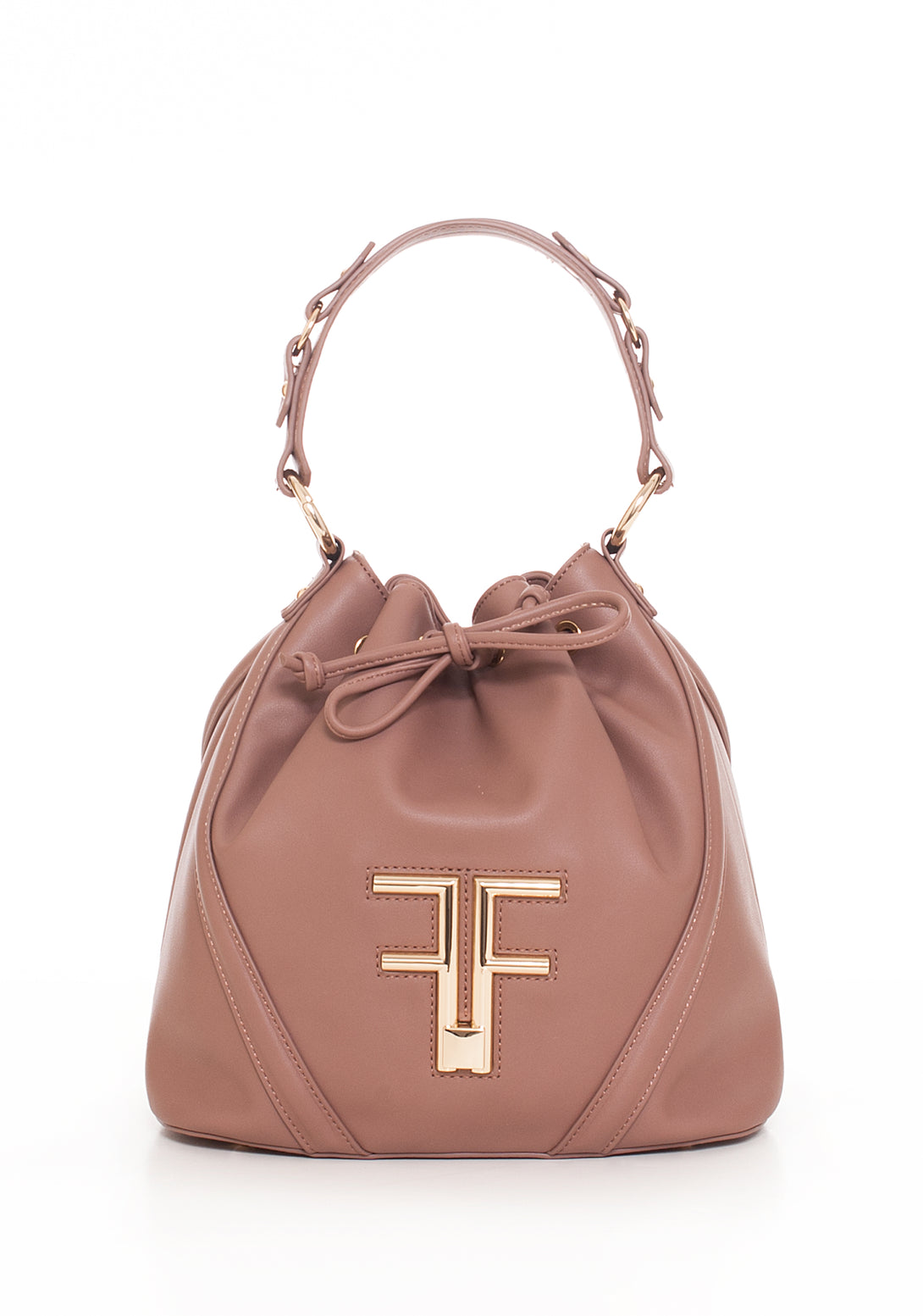 Bucket bag made in quilted eco leather Fracomina FA22WB3019P41101-H59