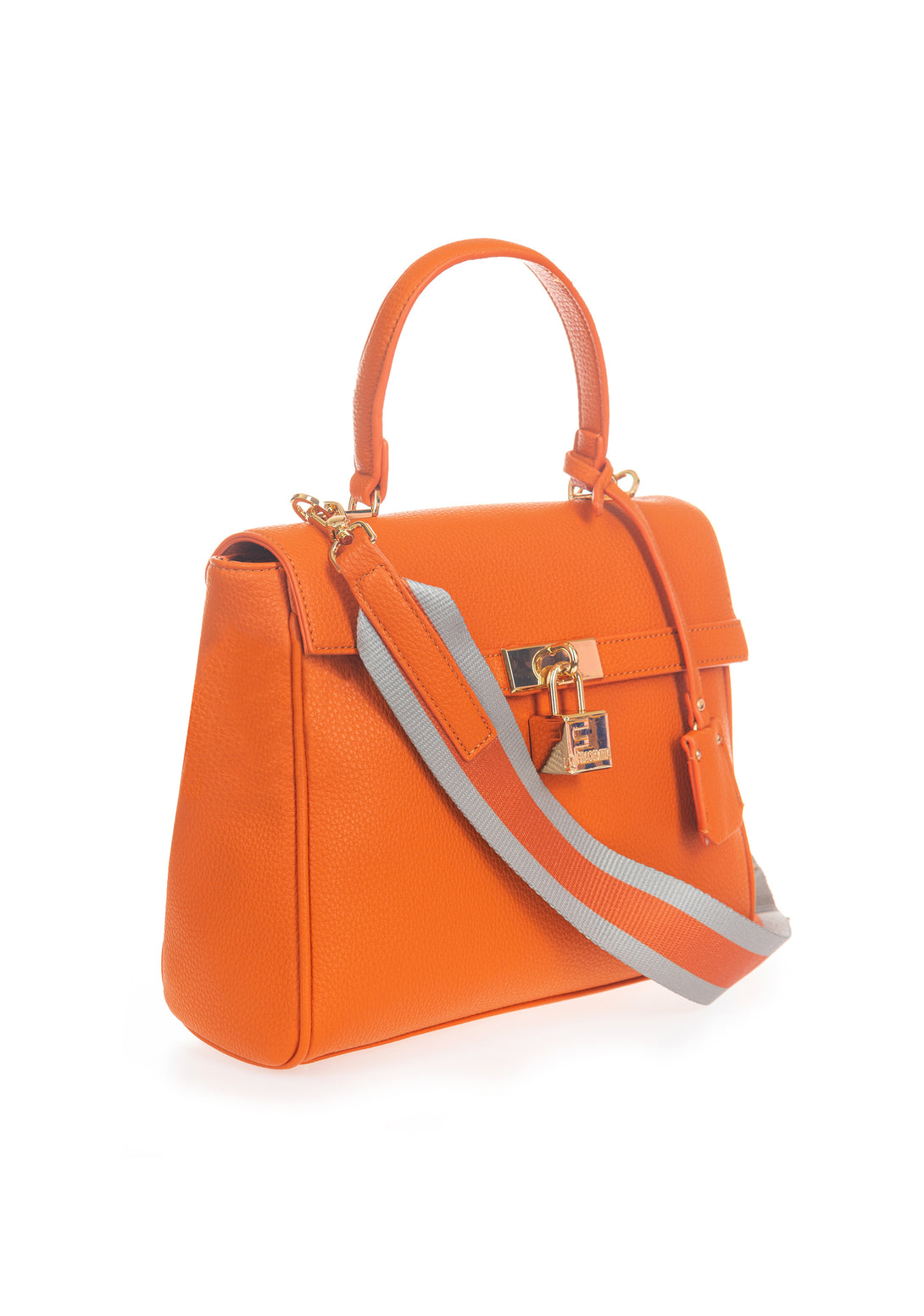 Bag made in eco leather with coloured shoulder strap Fracomina FA23SB1001P411S6-376-3