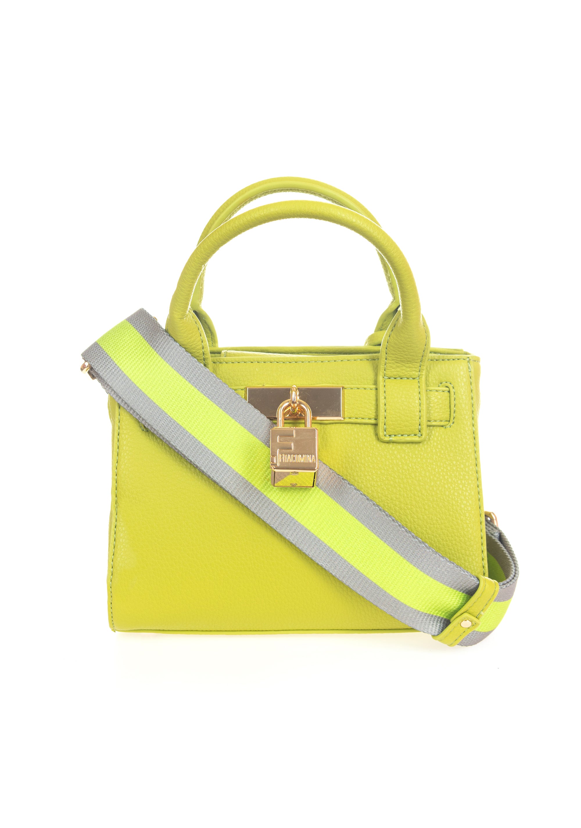 Mini bag made in eco leather with coloured shoulder strap Fracomina FA23SB1002P411S6-188_2