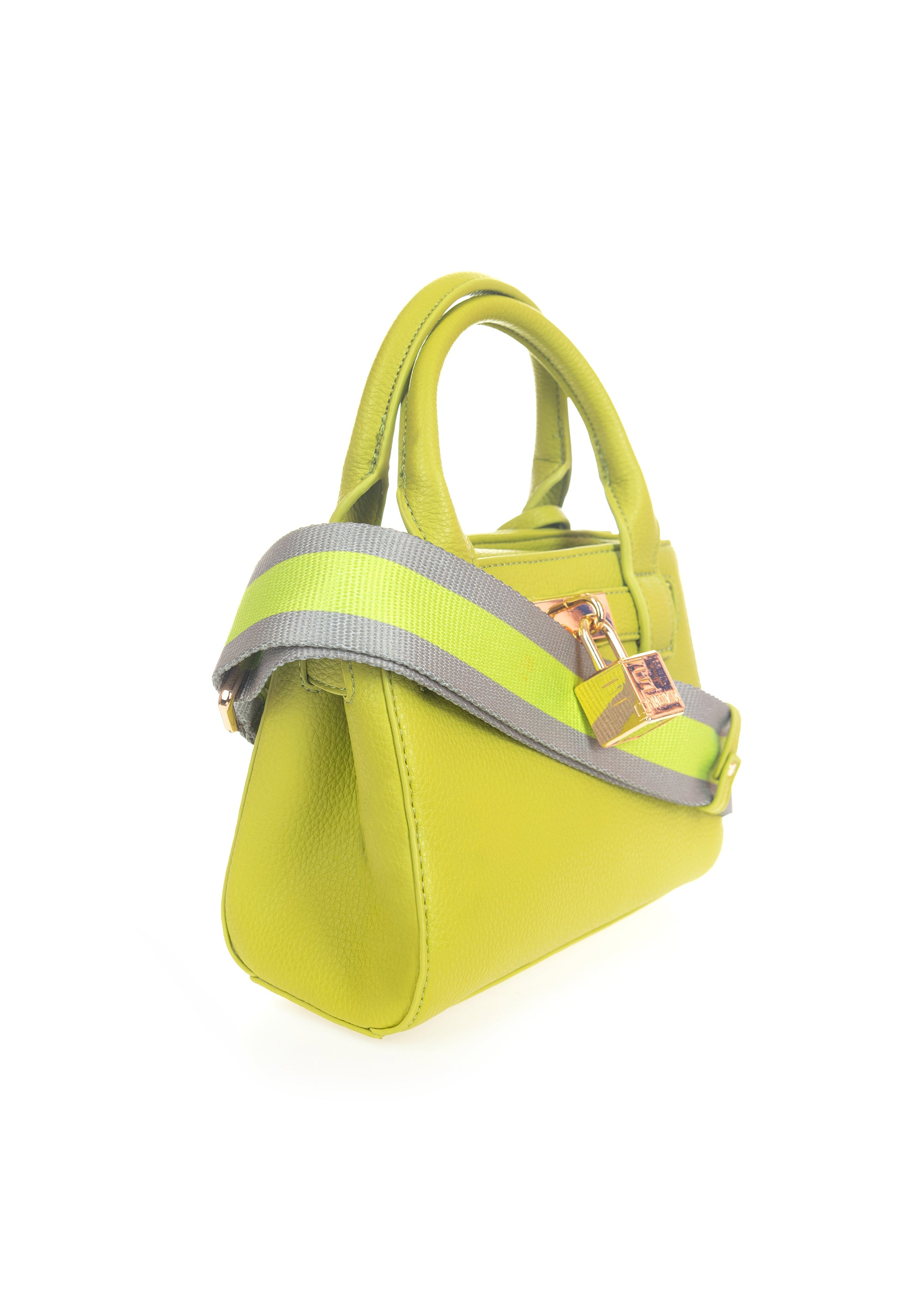 Mini bag made in eco leather with coloured shoulder strap Fracomina FA23SB1002P411S6-188_3