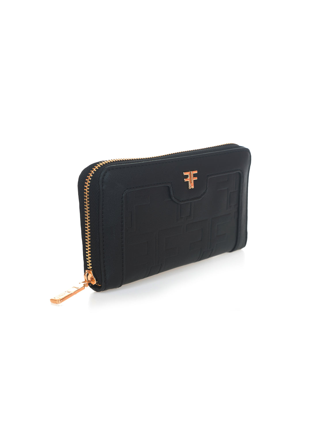 Wallet made in eco leather with logo Fracomina FA23SB7004P411N4-053-2