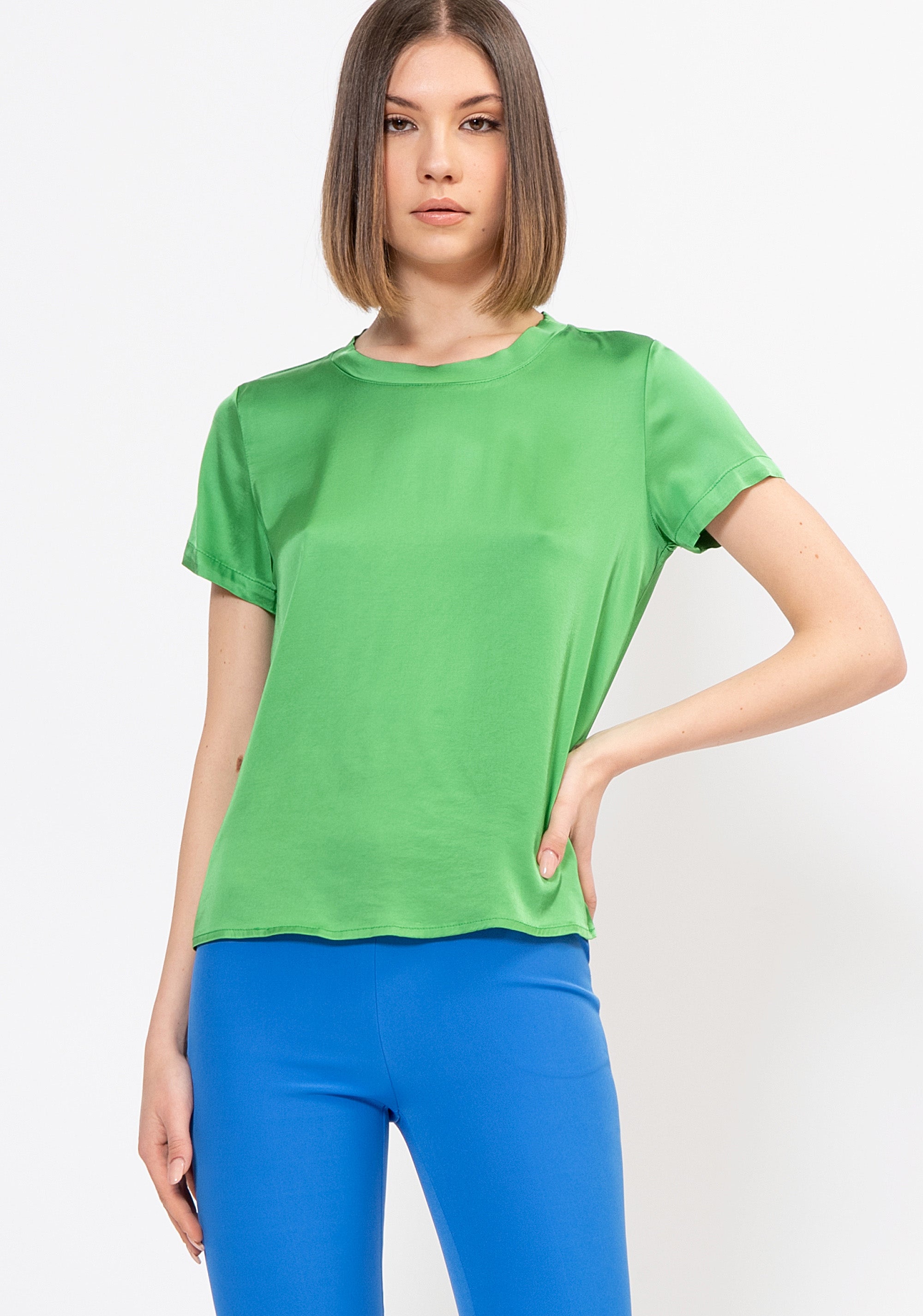 T-shirt regular fit made in soft viscose Fracomina FI22ST3002W60501-152