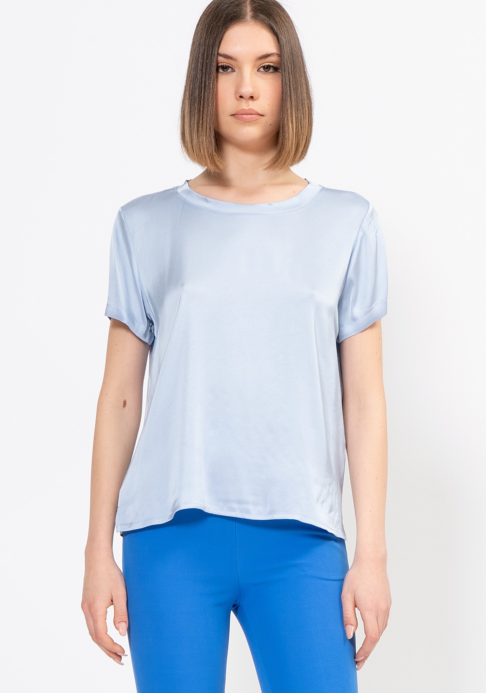 T-shirt regular fit made in soft viscose Fracomina FI22ST3002W60501-422