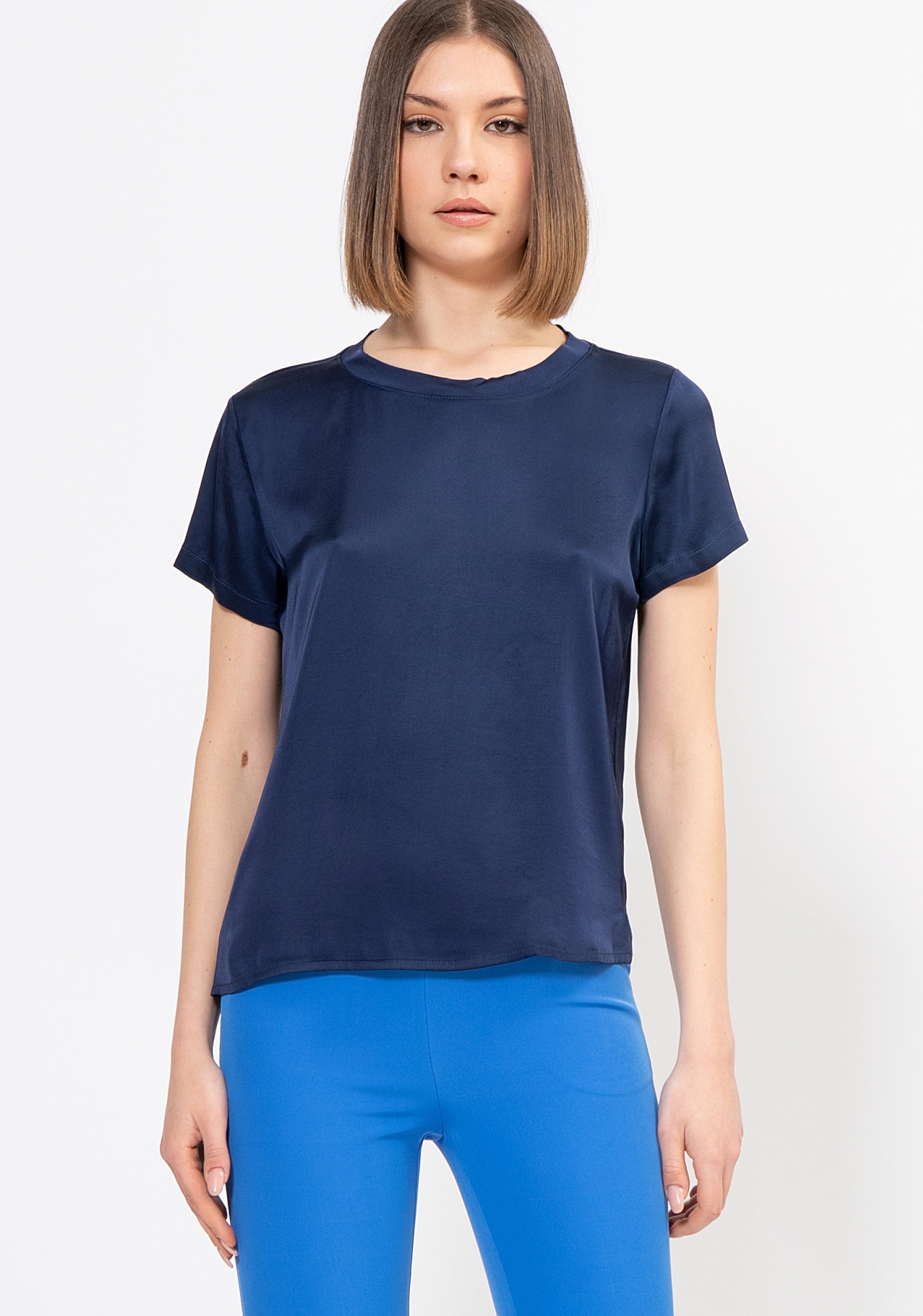 T-shirt regular fit made in soft viscose Fracomina FI22ST3002W60501-939