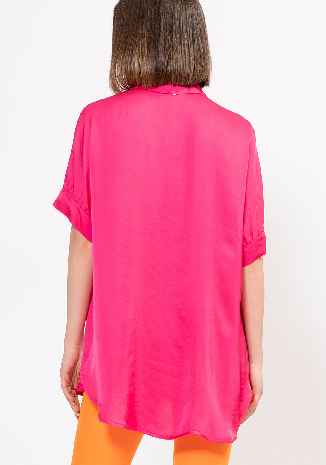 Shirt over fit made in soft viscose