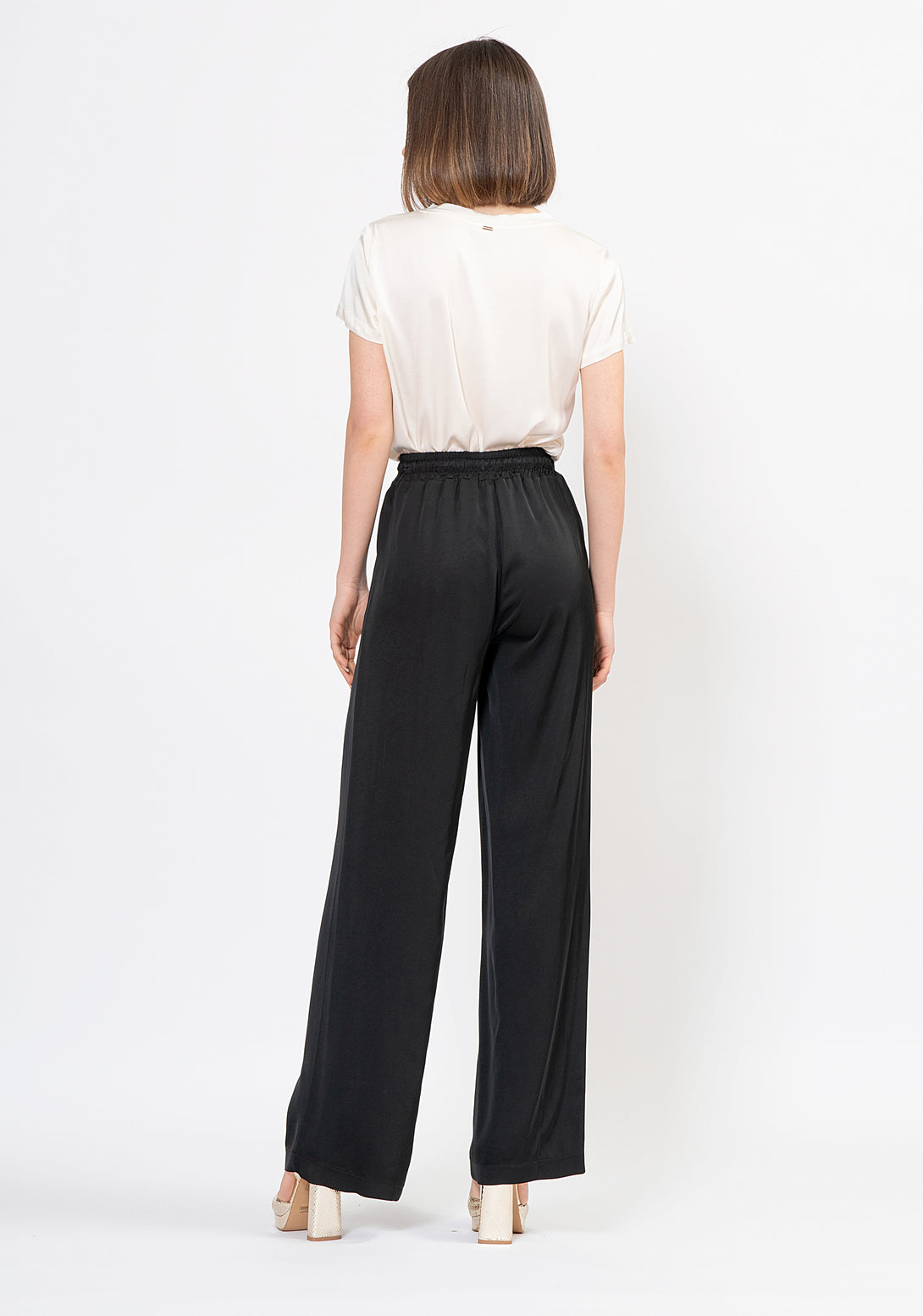 Palazzo pant wide fit made in soft viscose