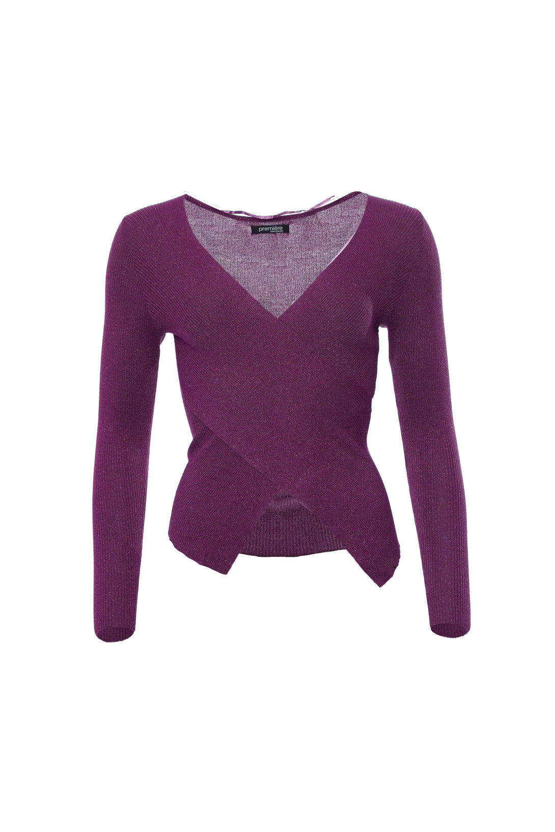 Crossed wool sweater Fracomina FI22WT7009K45901-335