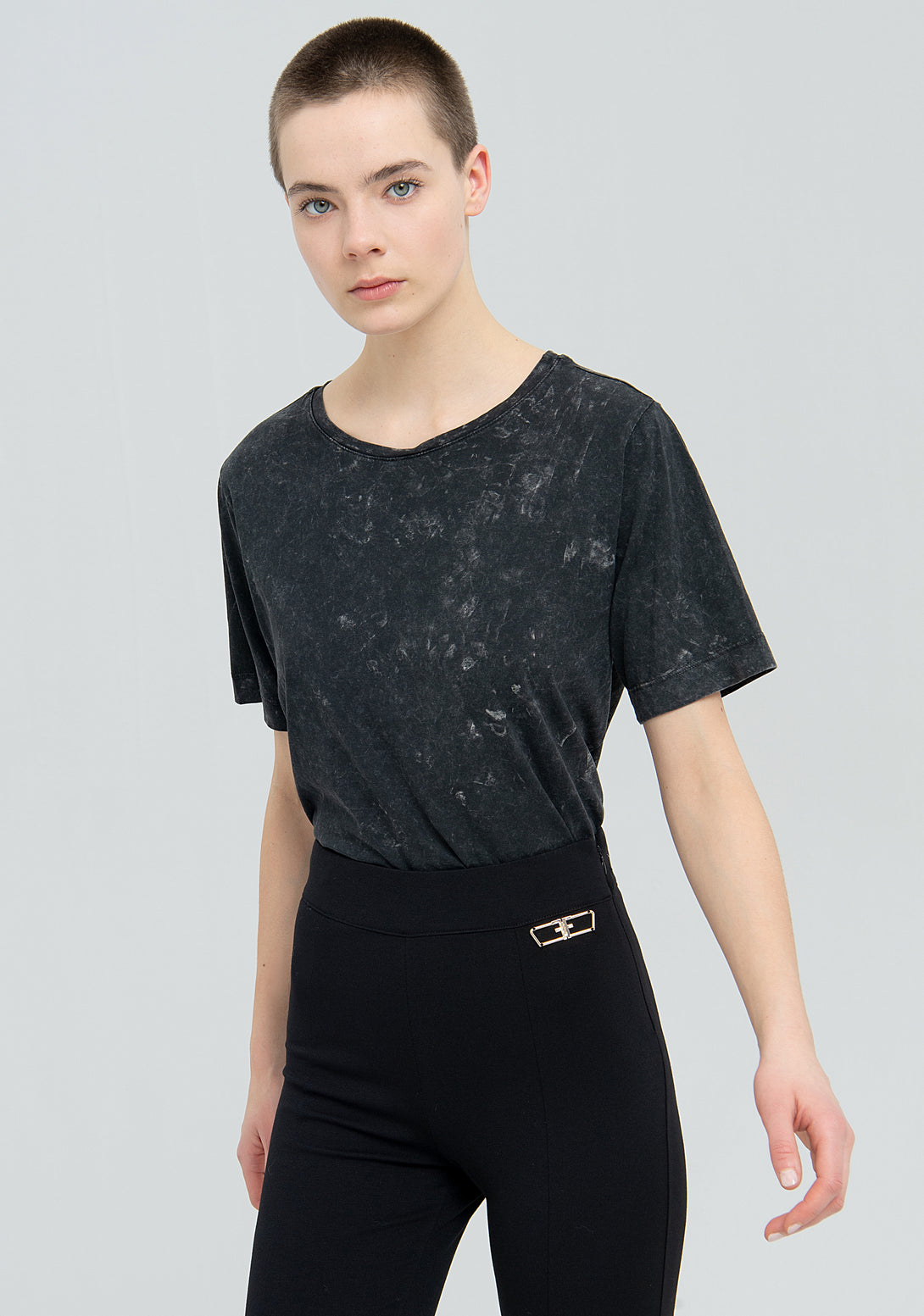 Leggings slim fit made in technical fabric Fracomina FJ22WV7002W49701-053-2