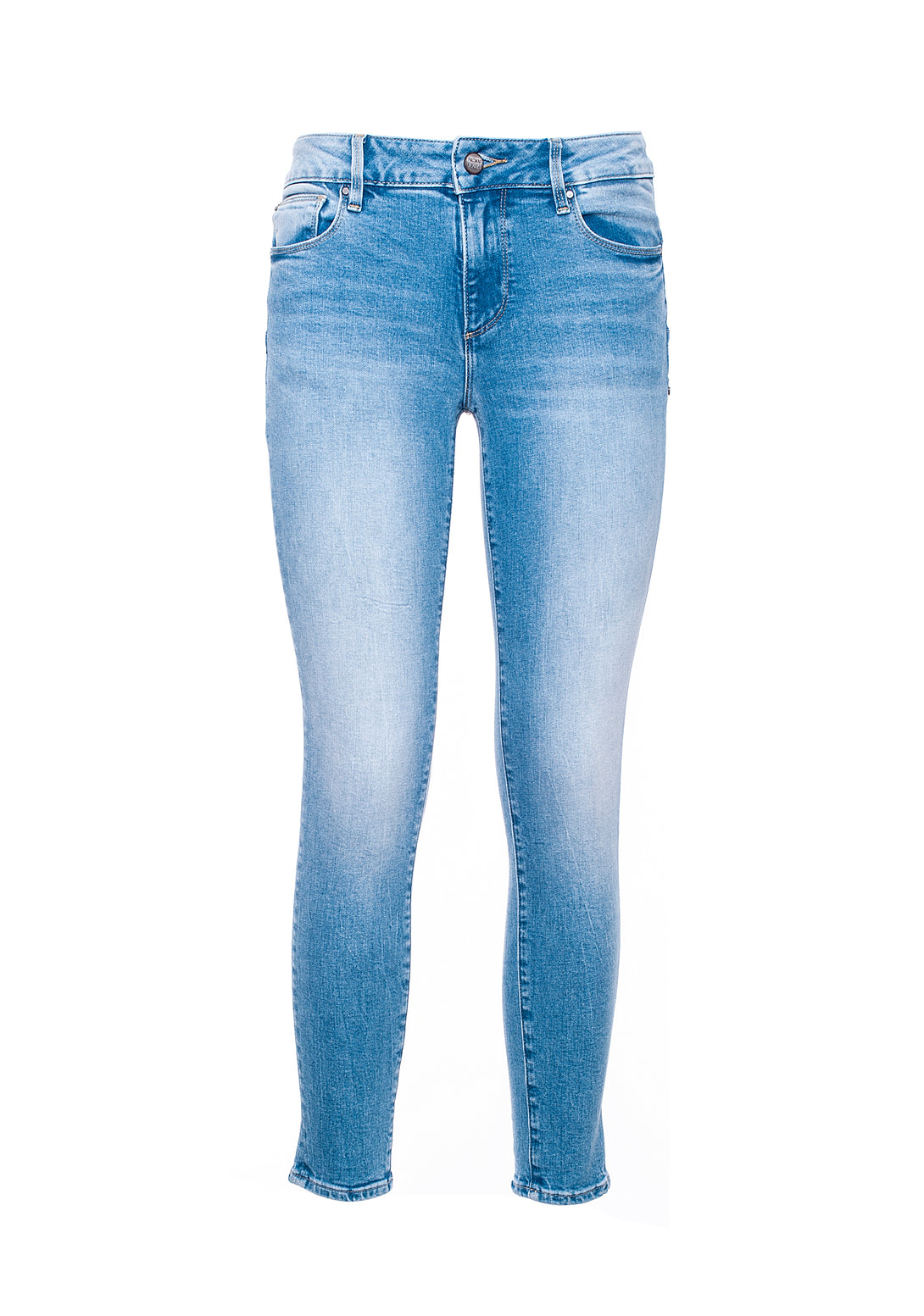 Jeans skinny fit made in stretch denim with light bleached wash