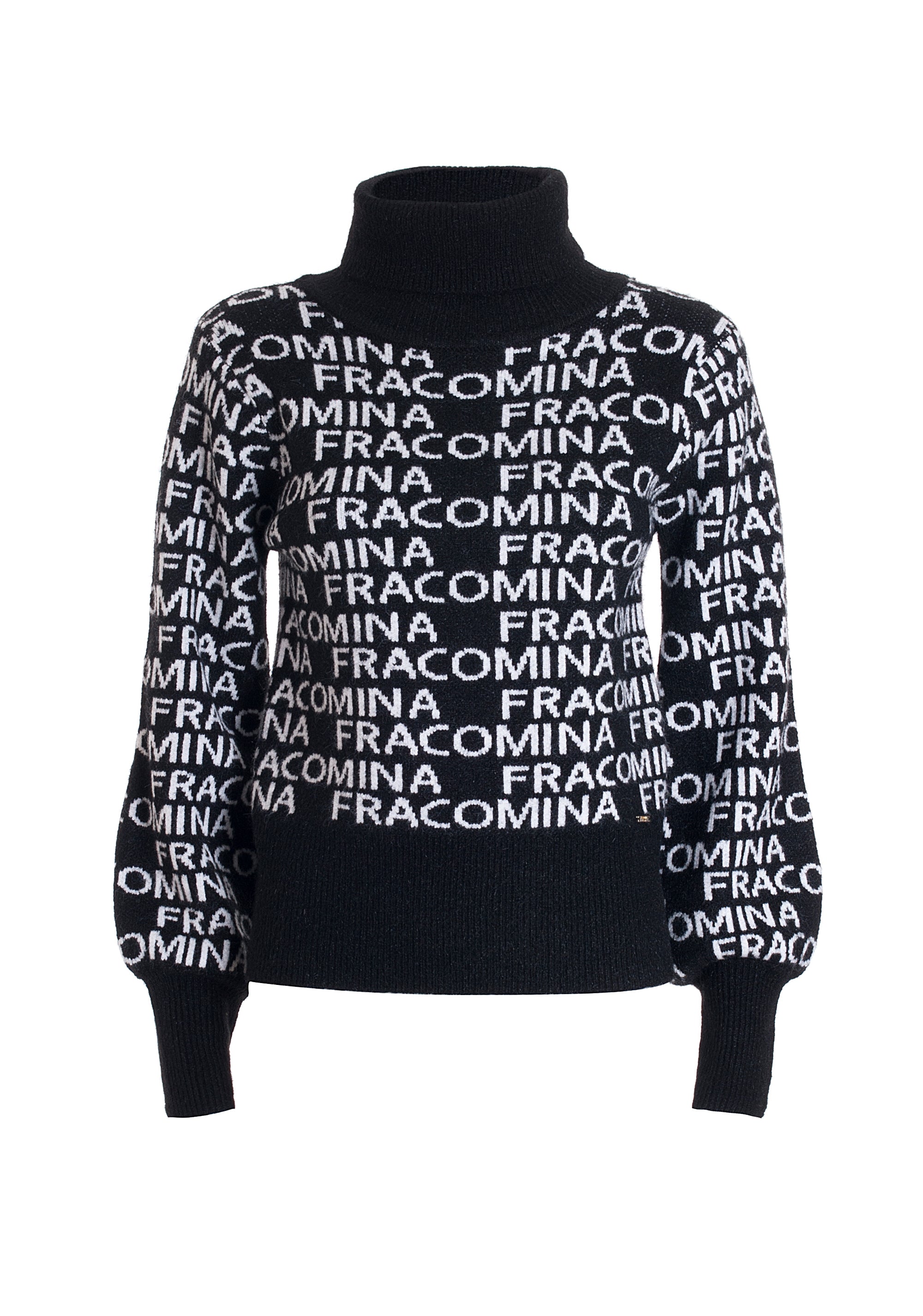 Knitwear regular fit with logo jacquard effect Fracomina FP21WT7056K466F8-054_06