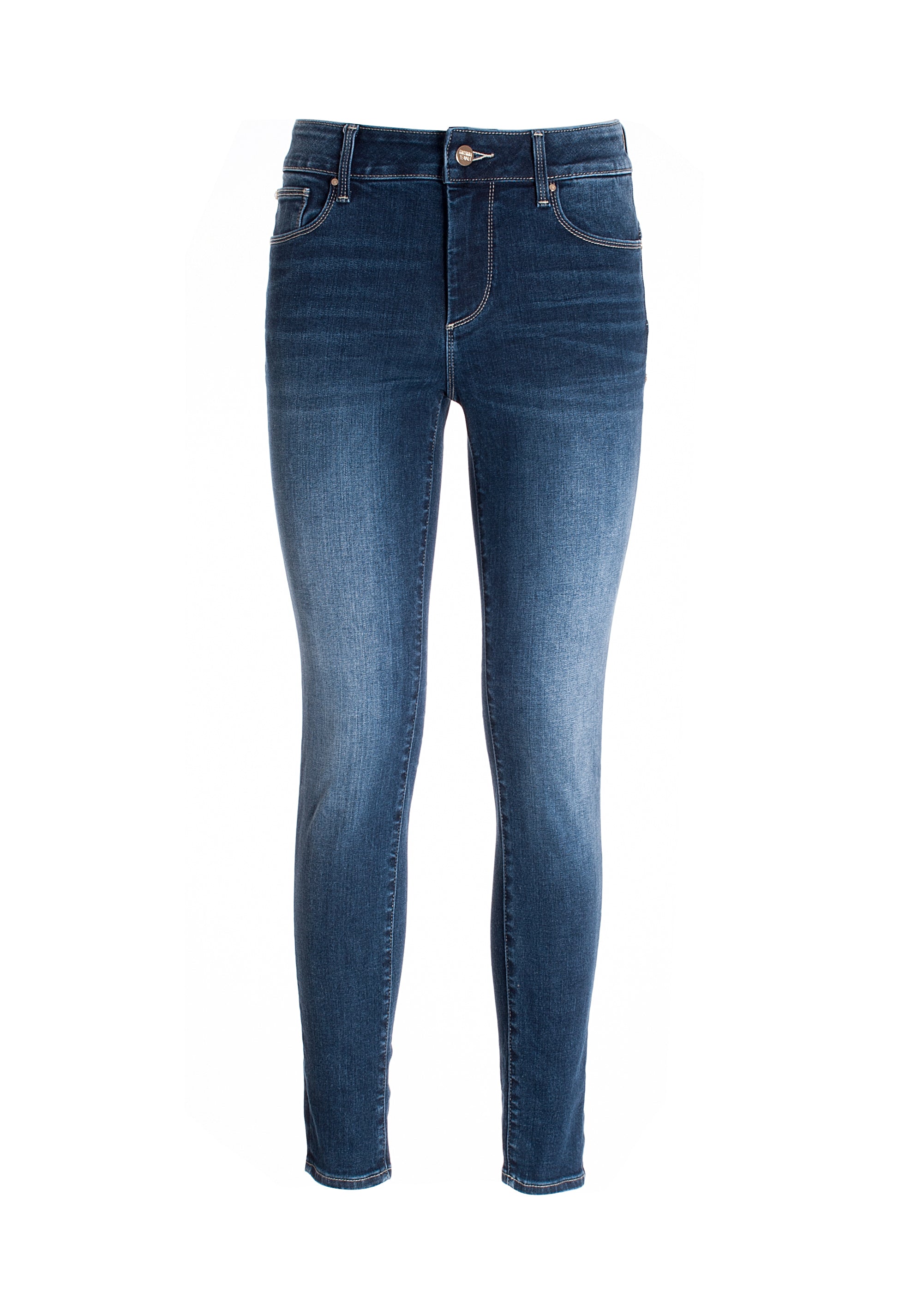 Jeans skinny fit made in denim with dark wash Fracomina FP21WV7001D40901-117_6