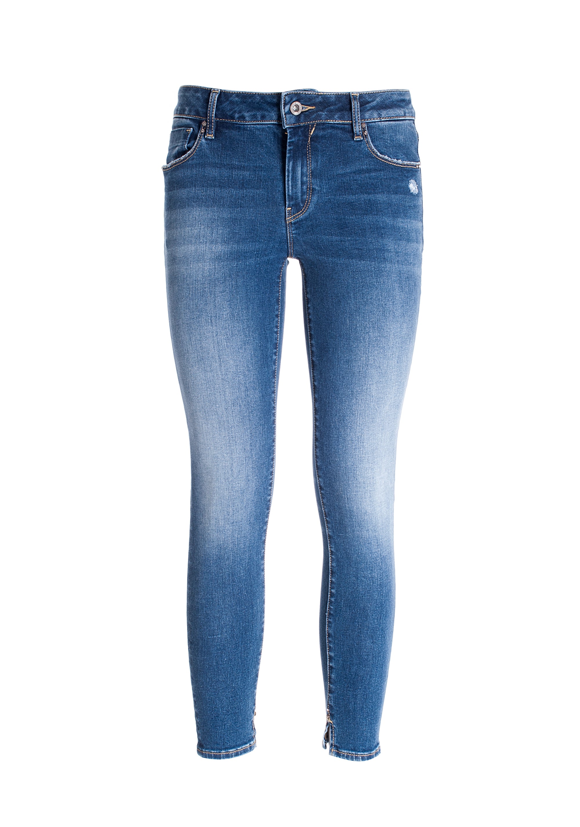 Jeans skinny made in denim with middle wash Fracomina FP21WV9003D40403-257_06