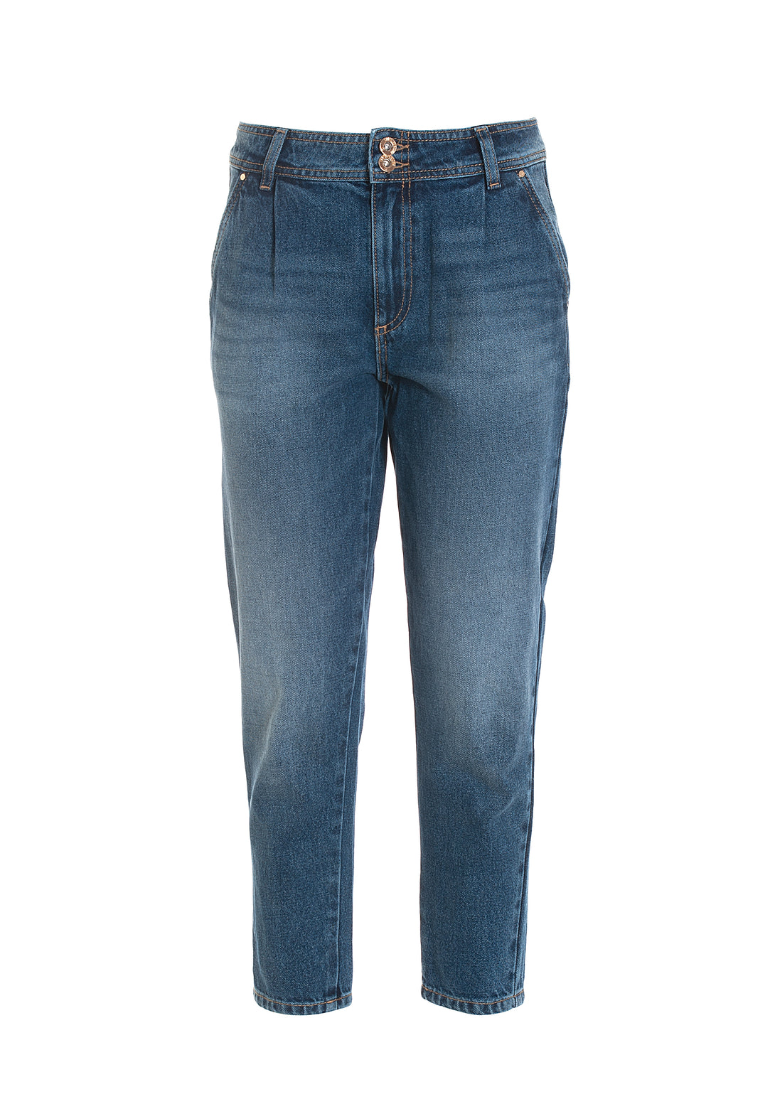 Chinos jeans regular fit made in denim with middle wash