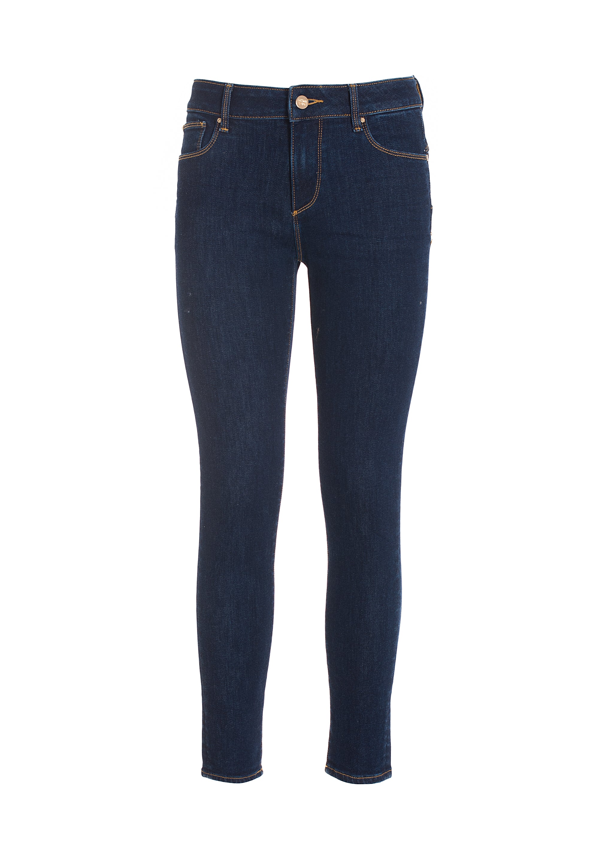 Jeans skinny fit with shape-up effect made in denim with raw wash Fracomina FP22WV8007D42093_L23_1