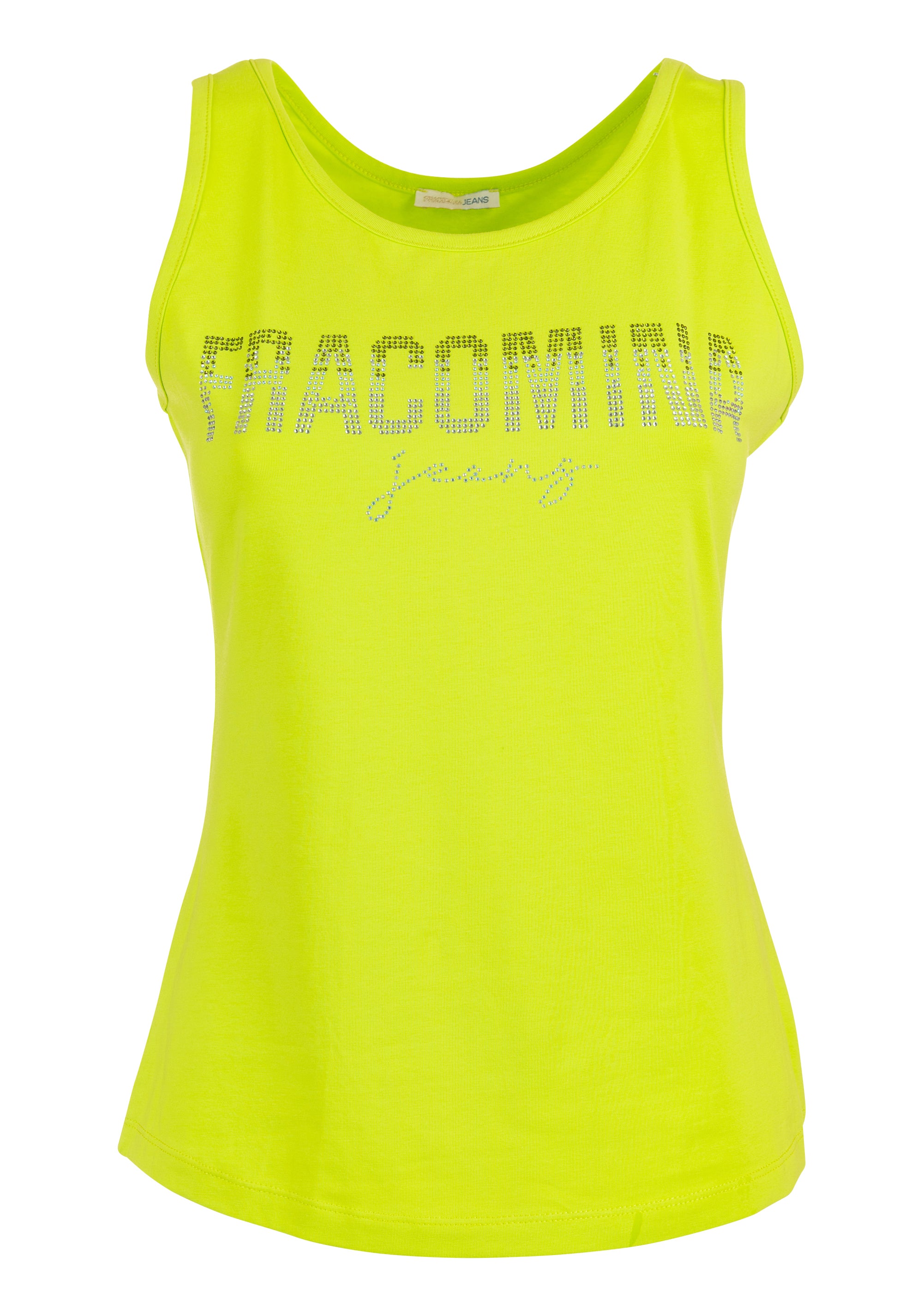 Tank top made in jersey Fracomina FP23ST2010J401N5-188-1_7cecace7-635a-4db8-a7f9-796e6bc8e11e