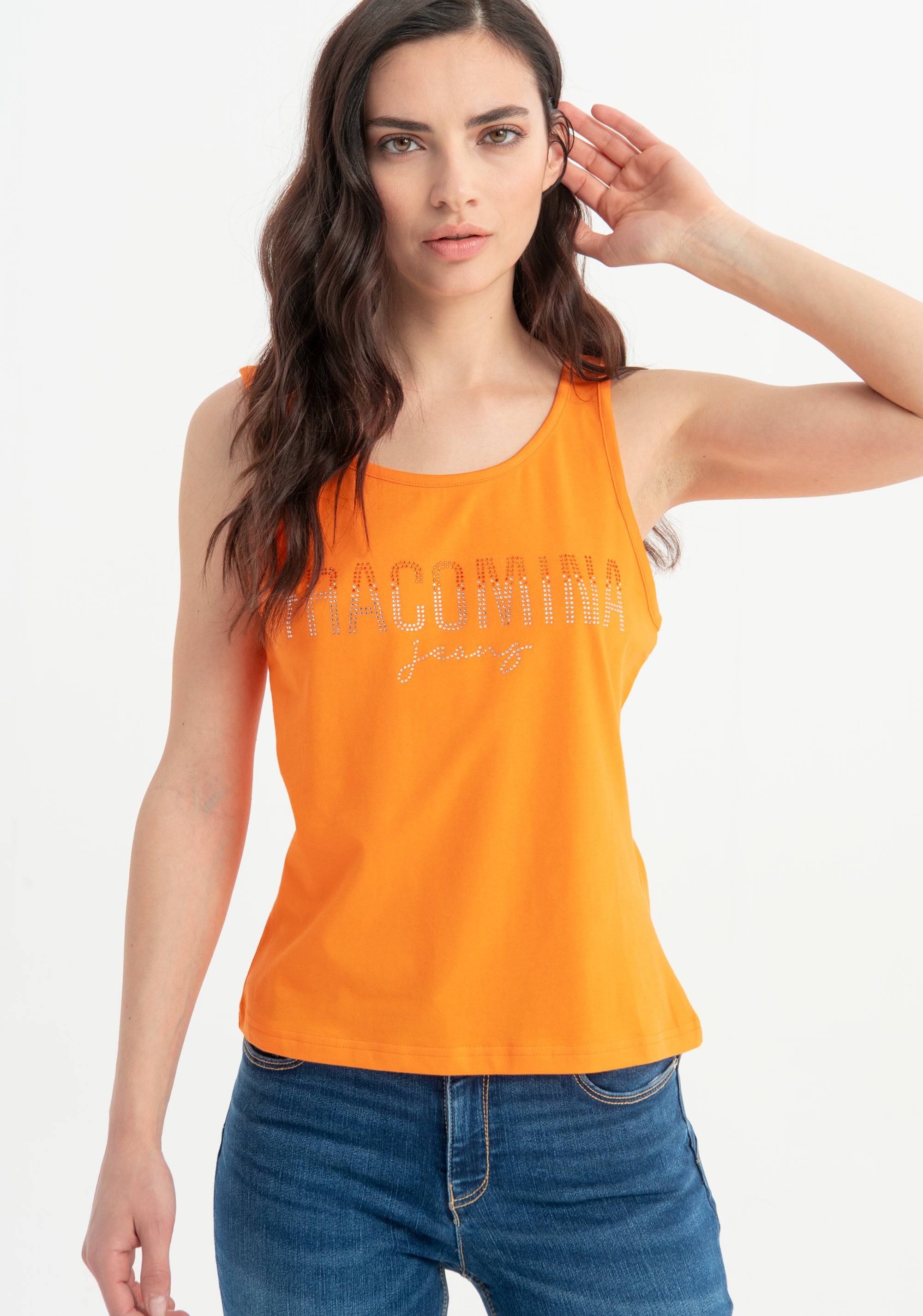 Tank top made in jersey Fracomina FP23ST2010J401N5-376