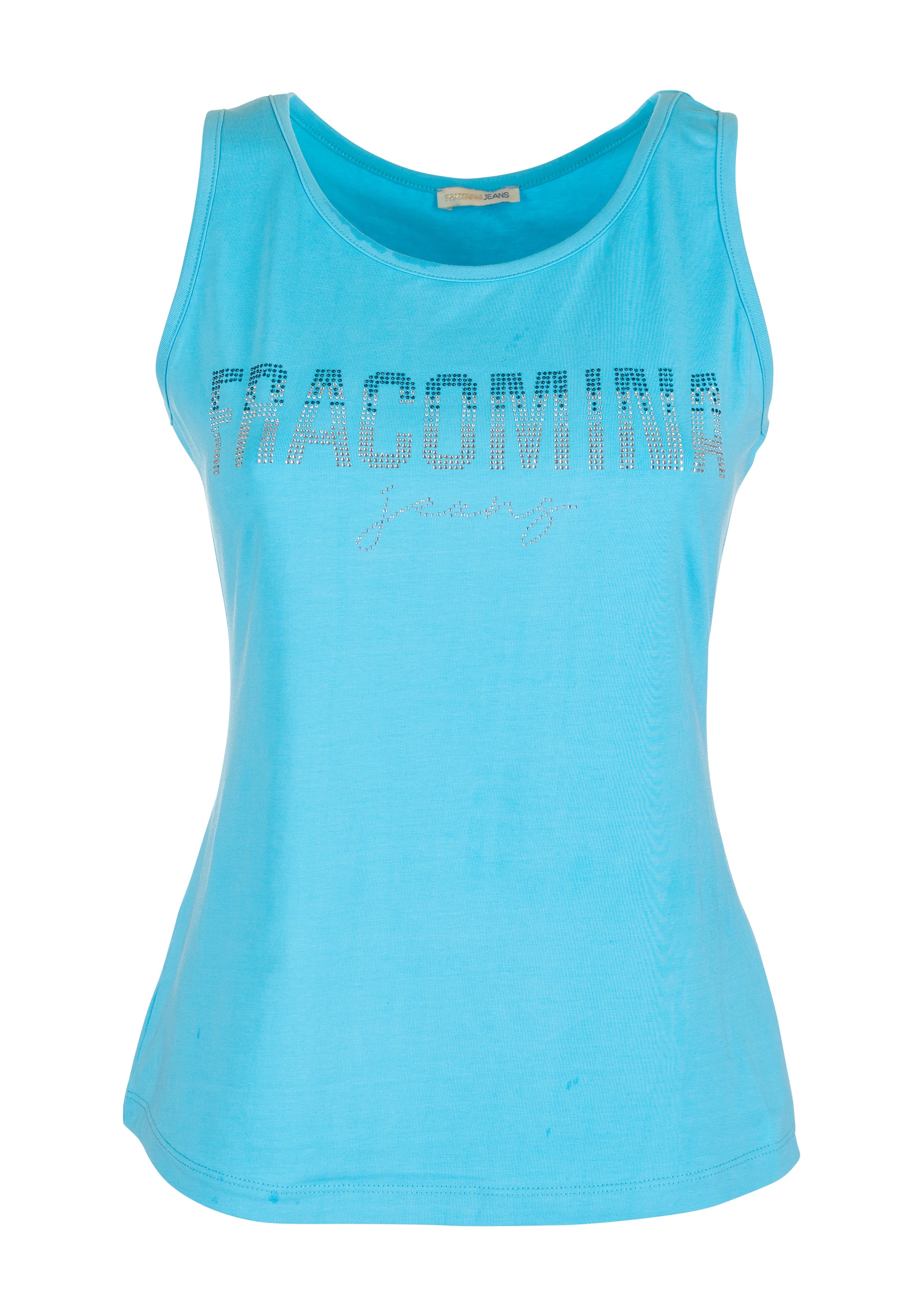 Tank top made in jersey Fracomina FP23ST2010J401N5-L88-1_26d8d7d4-eeee-4ed3-8db5-c8bef223eced