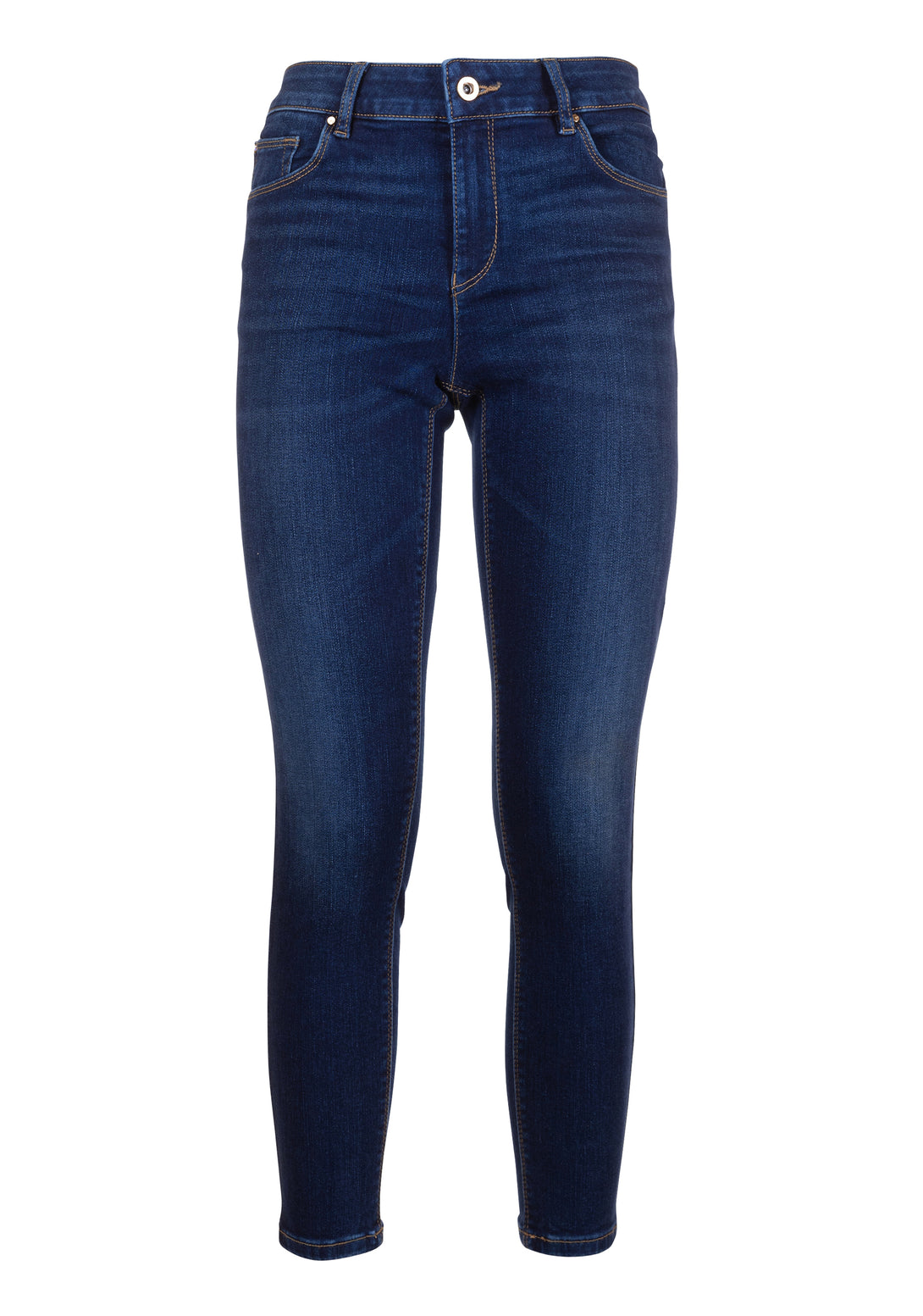 Jeans skinny fit with push-up effect made in denim with dark wash Fracomina FP23SV8000D40101-987-1
