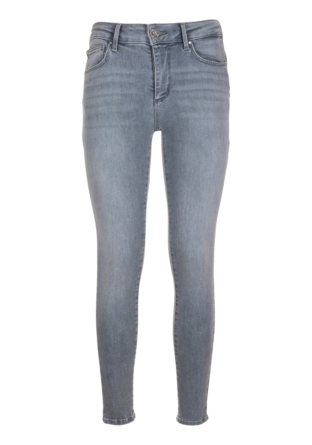 Jeans skinny fit with push-up effect made in grey denim with middle wash Fracomina FP23SV8000D40893-156-1