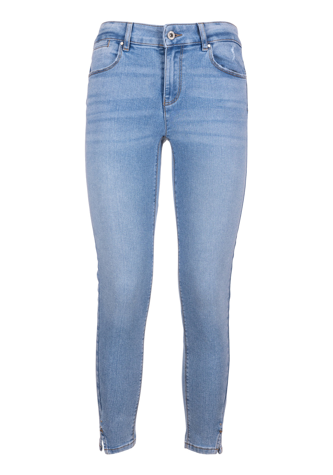 Jeans slim fit made in denim with light wash Fracomina FP23SV9002D40703-062-1