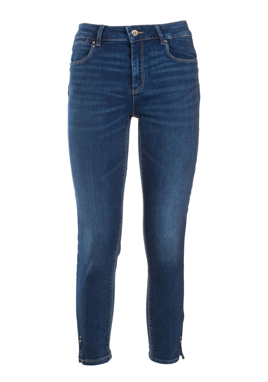 Jeans slim fit made in denim with dark wash